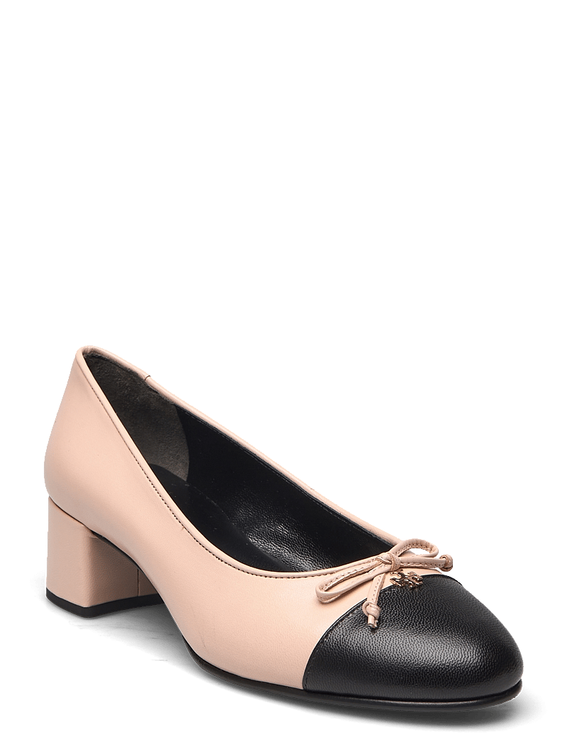Tory Burch - CAP-TOE PUMP 45MM - pumps - rose pink/ perfect black - 0
