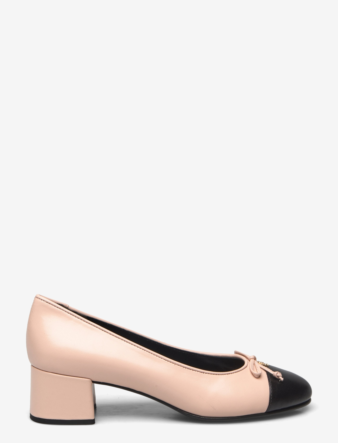 Tory Burch - CAP-TOE PUMP 45MM - pumps - rose pink/ perfect black - 1
