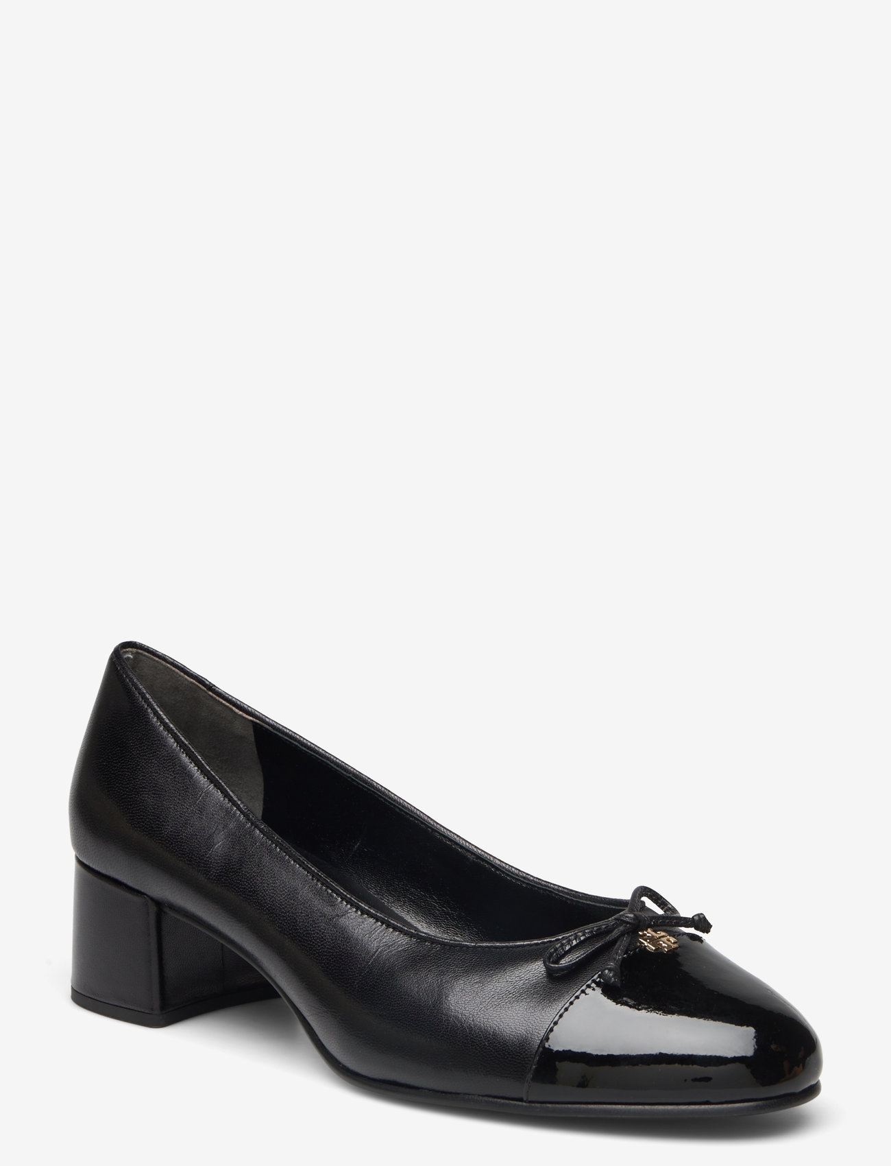 Tory Burch - CAP-TOE PUMP 45MM - pumps - perfect black / perfect black - 0