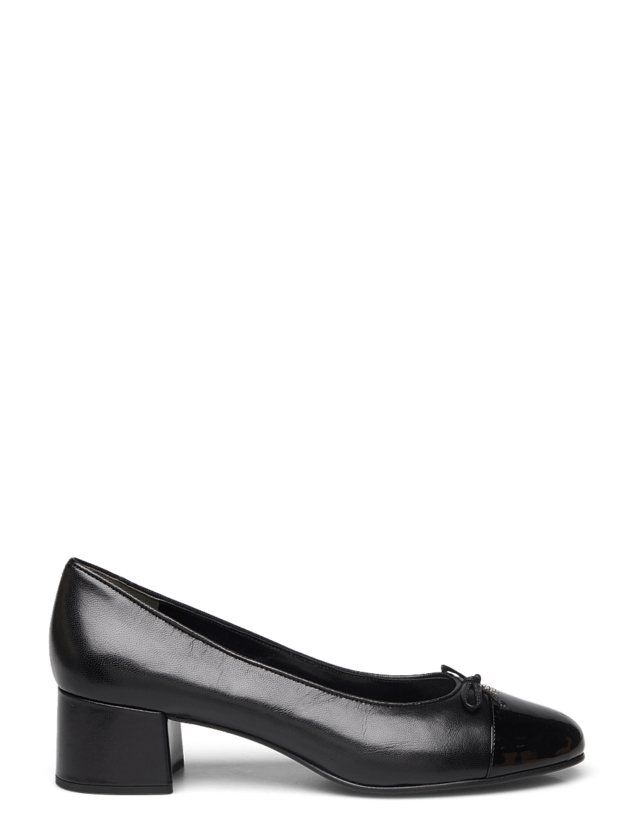 Tory Burch - CAP-TOE PUMP 45MM - perfect black / perfect black - 1