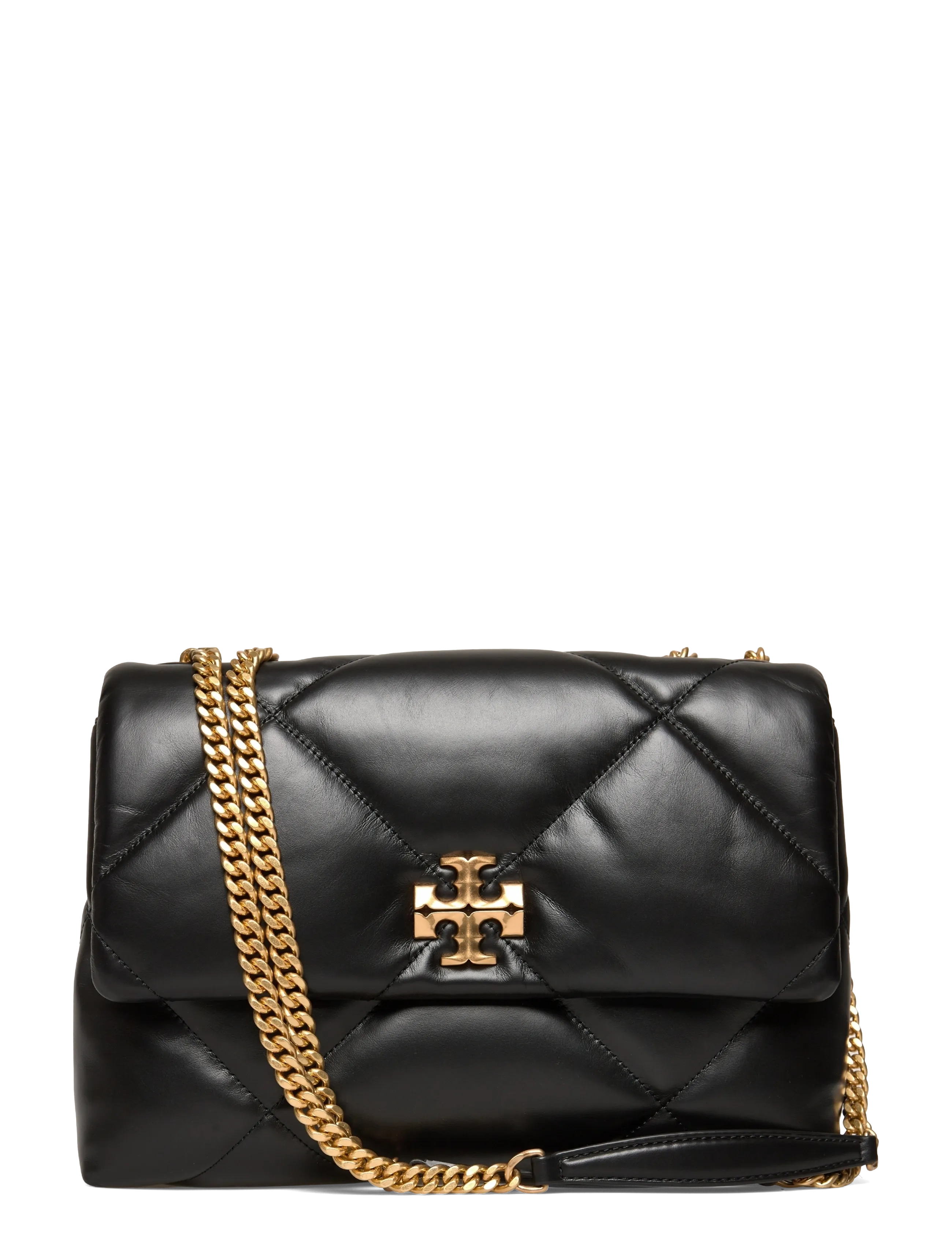 Tory Burch Kira Diamond Quilt Convertible Shoulder Bag - Õlakotid - BLACK / black
