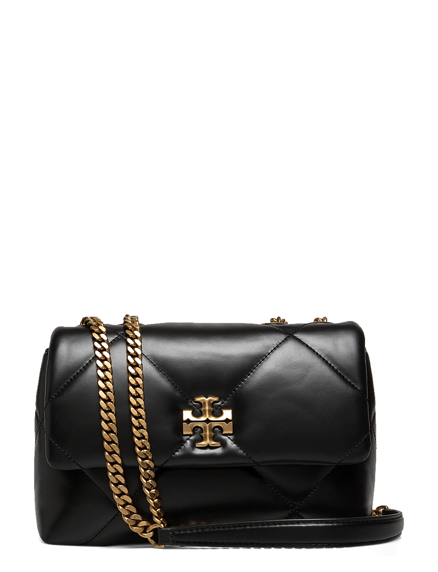 Tory Burch - Kira Diamond Quilt Small Convertible Shoulder Bag - crossbody bags - black - 0