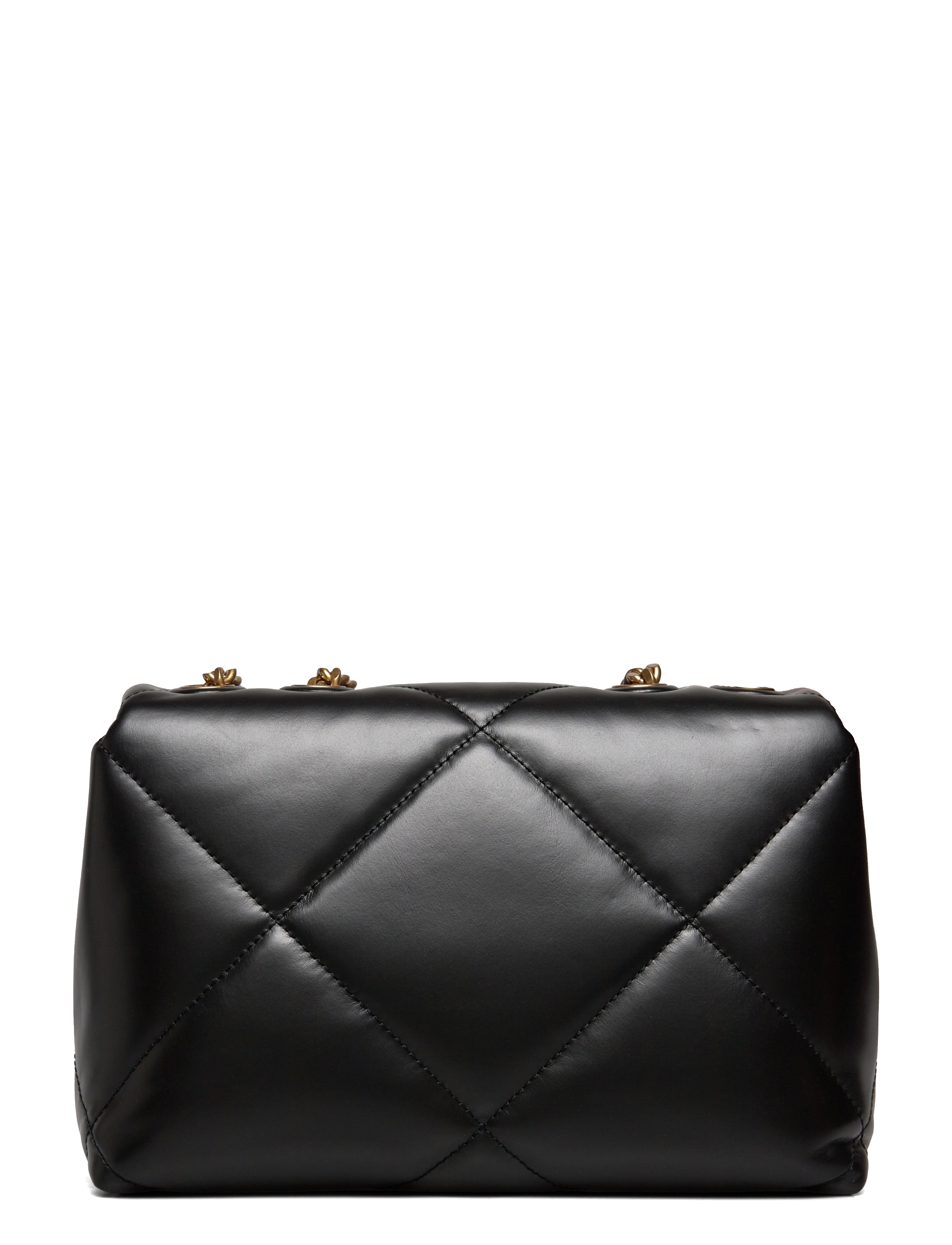 Tory Burch - Kira Diamond Quilt Small Convertible Shoulder Bag - black - 1