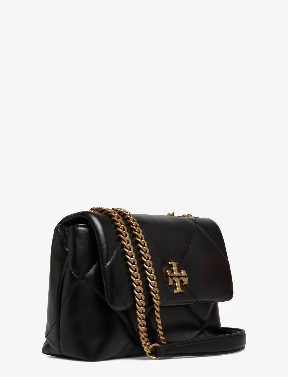 Tory Burch - Kira Diamond Quilt Small Convertible Shoulder Bag - crossbody bags - black - 2