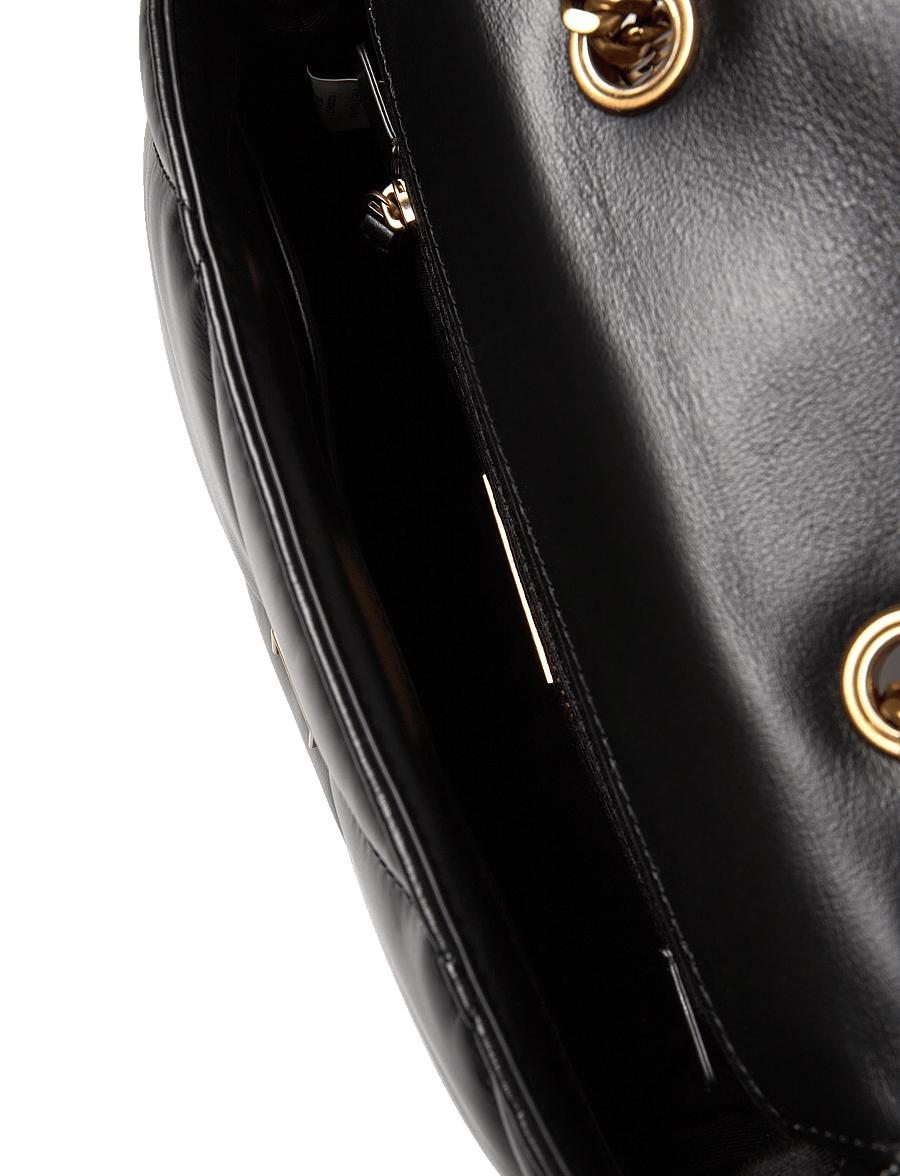 Tory Burch - Kira Diamond Quilt Small Convertible Shoulder Bag - crossbody bags - black - 4