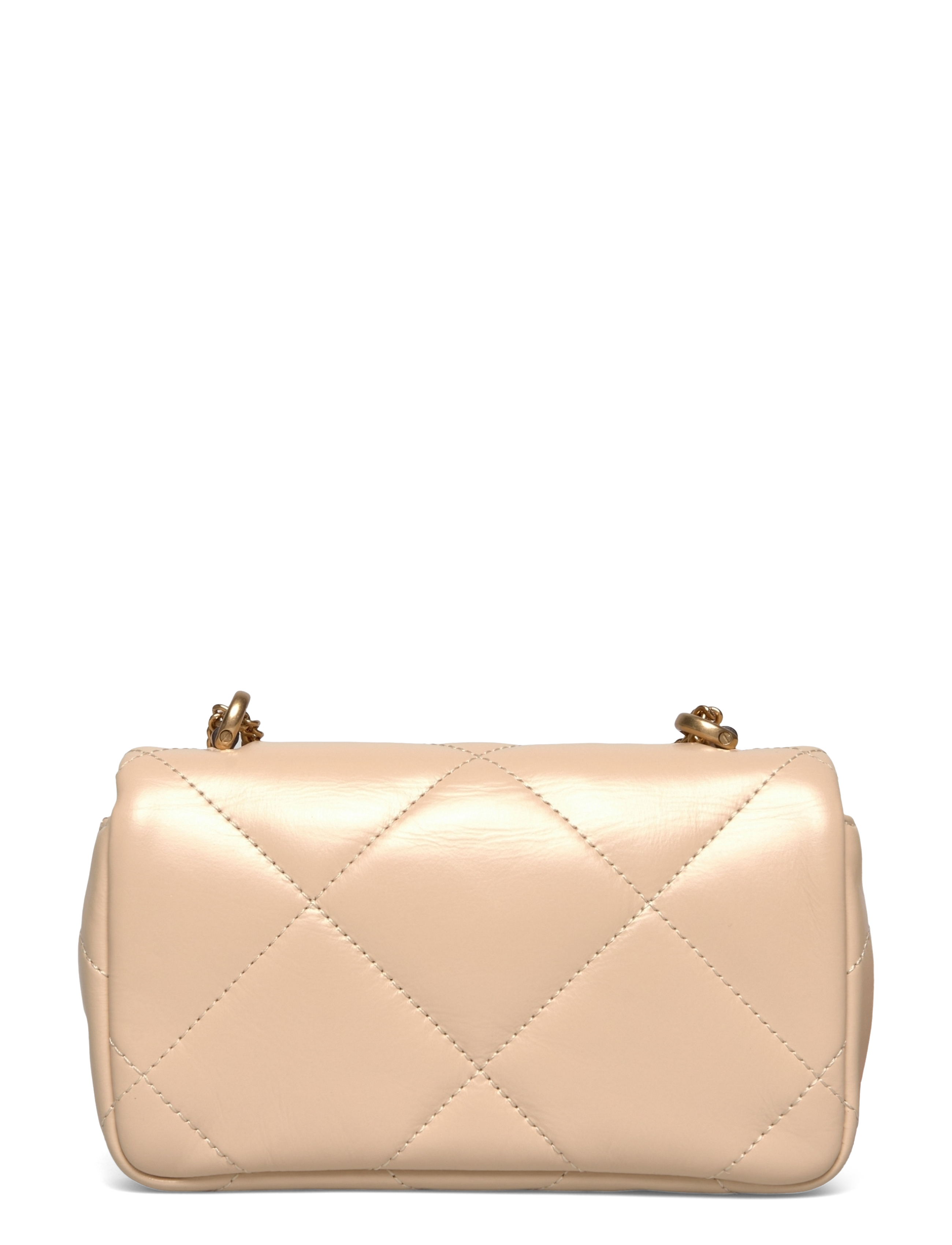 Tory Burch - Kira Diamond Quilt Mini Flap Bag - vanilla soft serve - 1