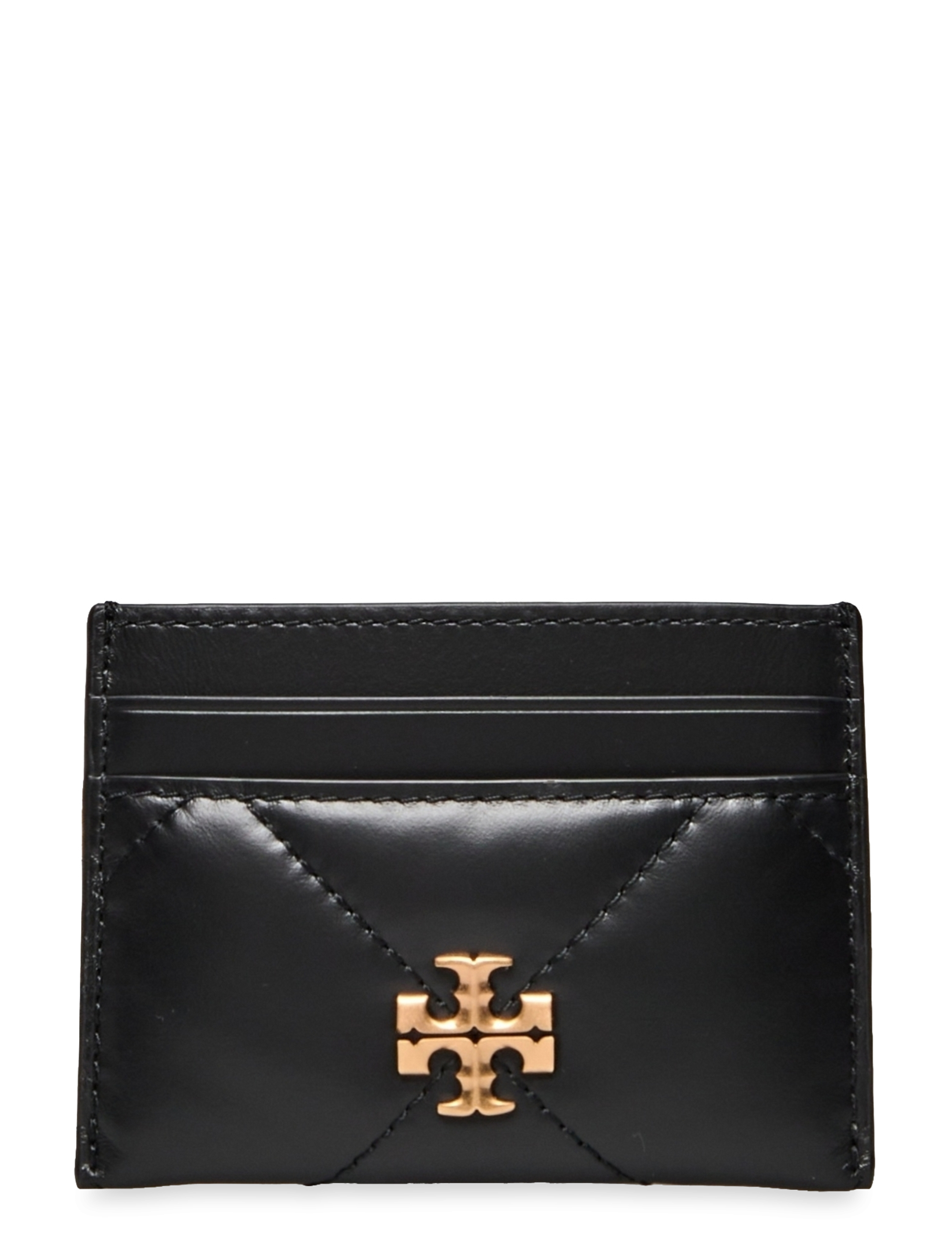 TORY BURCH Kira Diamond Quilt Card Case Schwarz - One Size - Damen