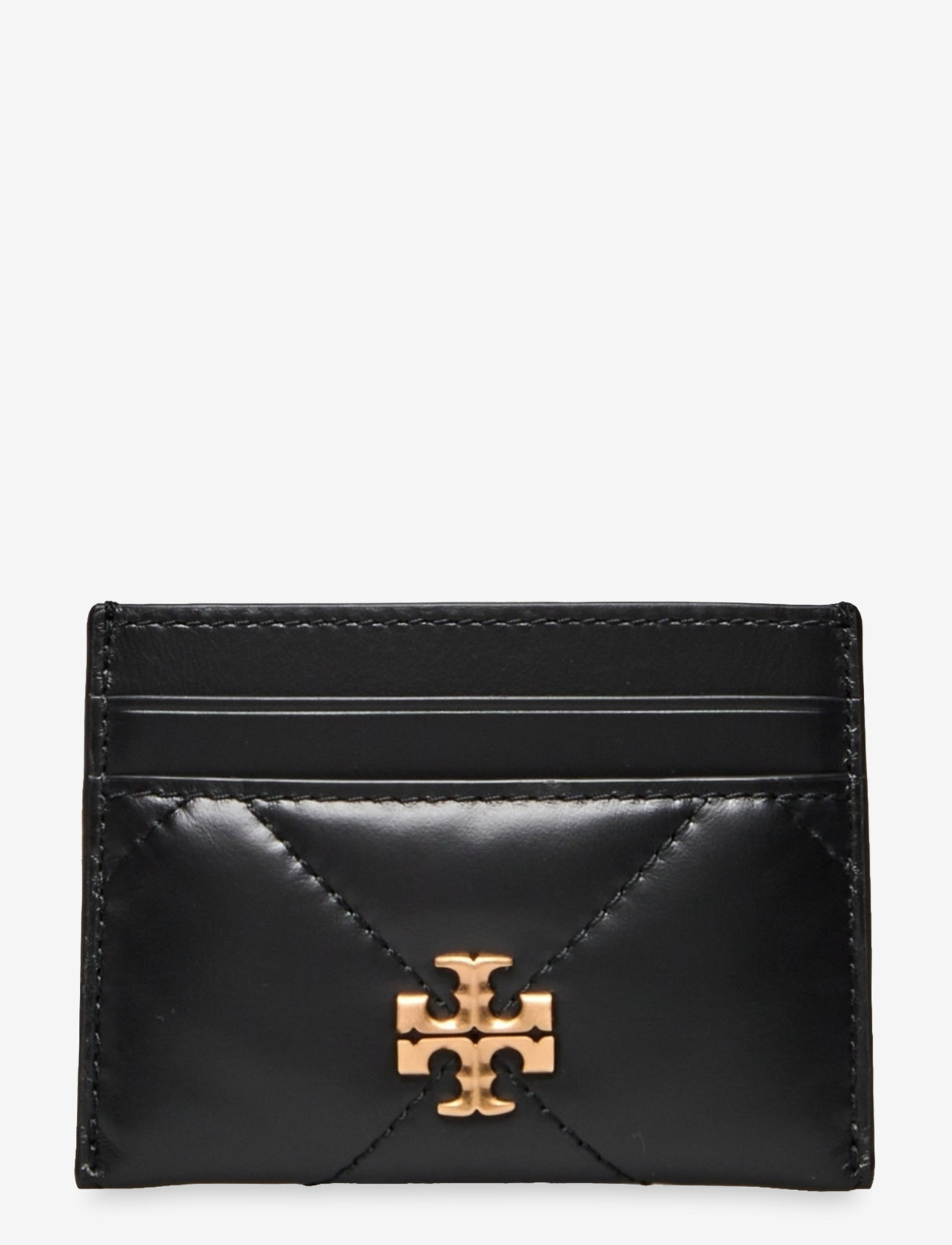 Tory Burch - Kira Diamond Quilt Card Case - käekotid - black - 0