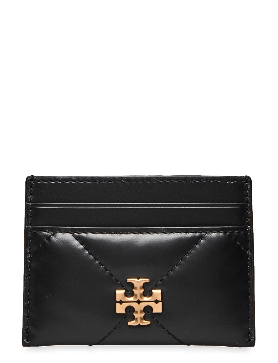 Tory Burch - Kira Diamond Quilt Card Case - purses - black - 0