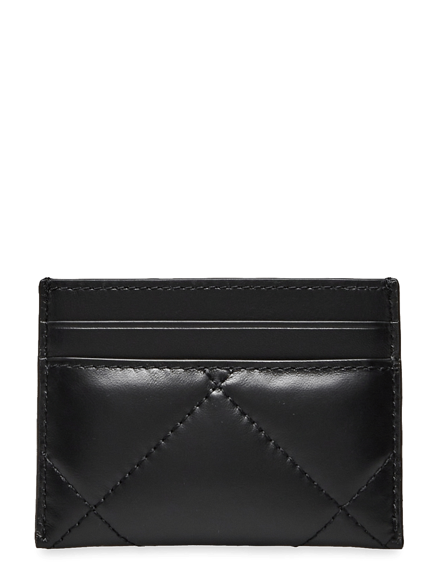Tory Burch - Kira Diamond Quilt Card Case - purses - black - 1