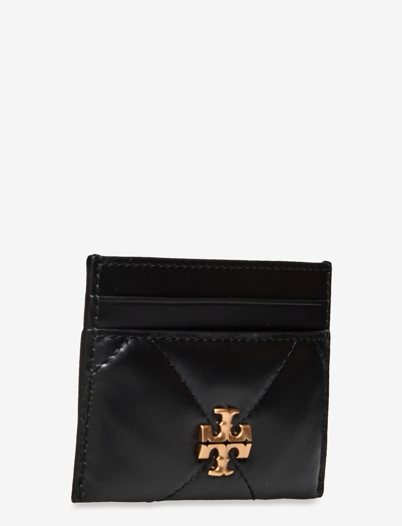 Tory Burch - Kira Diamond Quilt Card Case - käekotid - black - 2