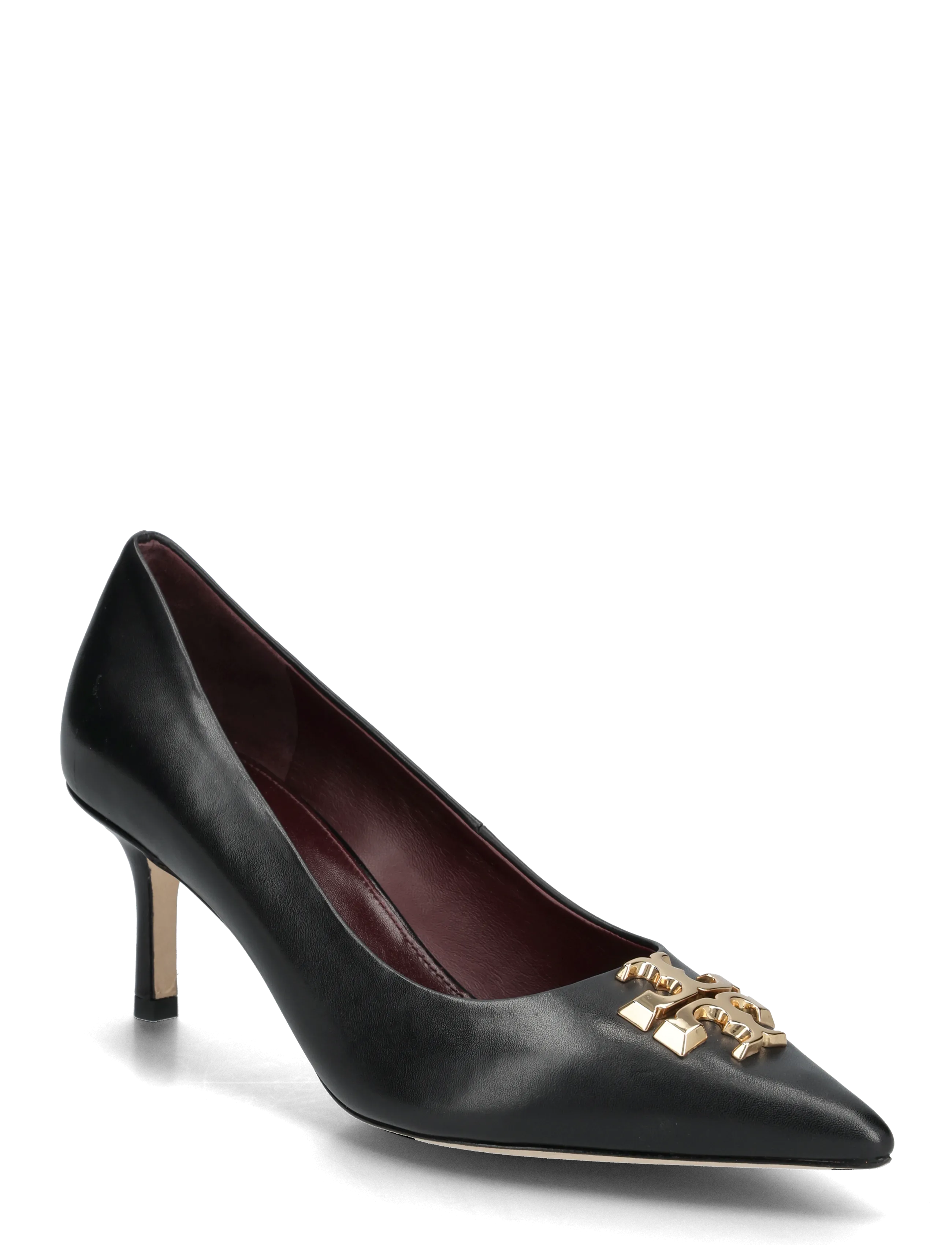 ELEANOR PUMP 65MM - PERFECT BLACK , GOLD