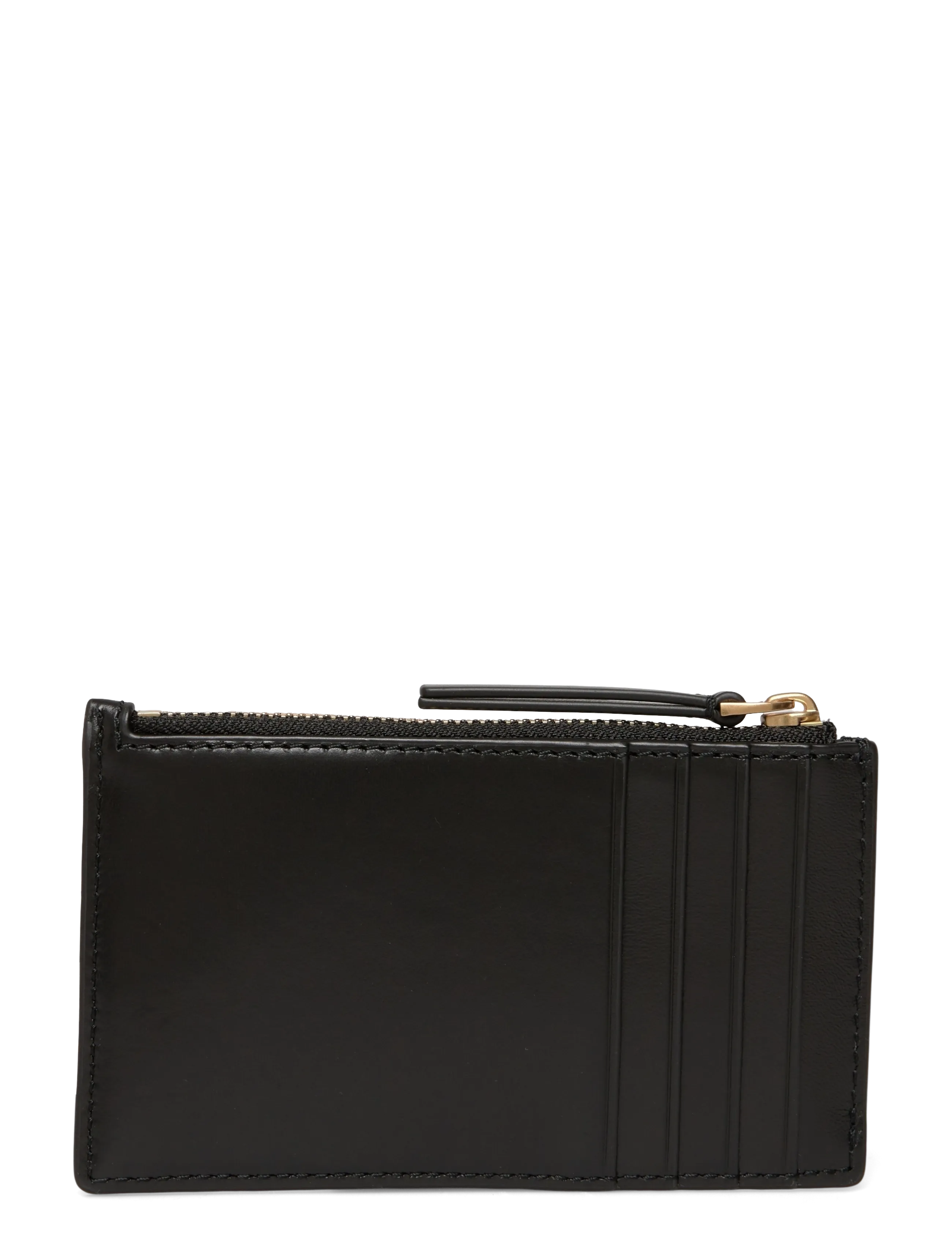 Tory Burch - Kira Diamond Quilt Zip Card Case - black - 1