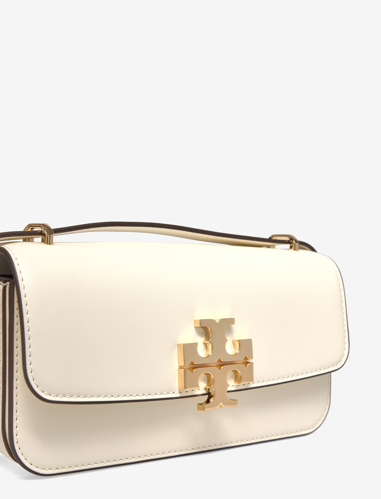 Tory Burch - Eleanor E/W Small Convertible Shoulder Bag - warm white - 3