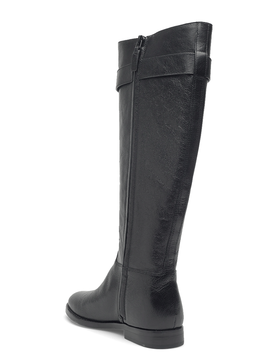 Tory Burch - TURNLOCK RIDING BOOT - kniehohe stiefel - perfect black - 2