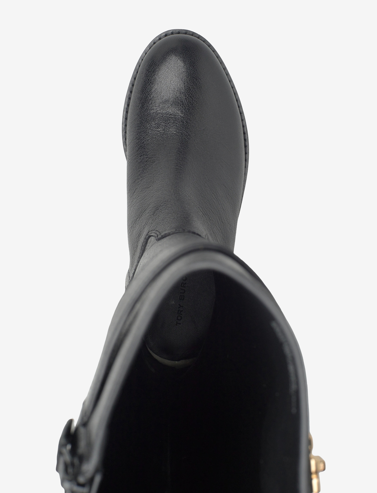 Tory Burch - TURNLOCK RIDING BOOT - knähöga stövlar - perfect black - 3