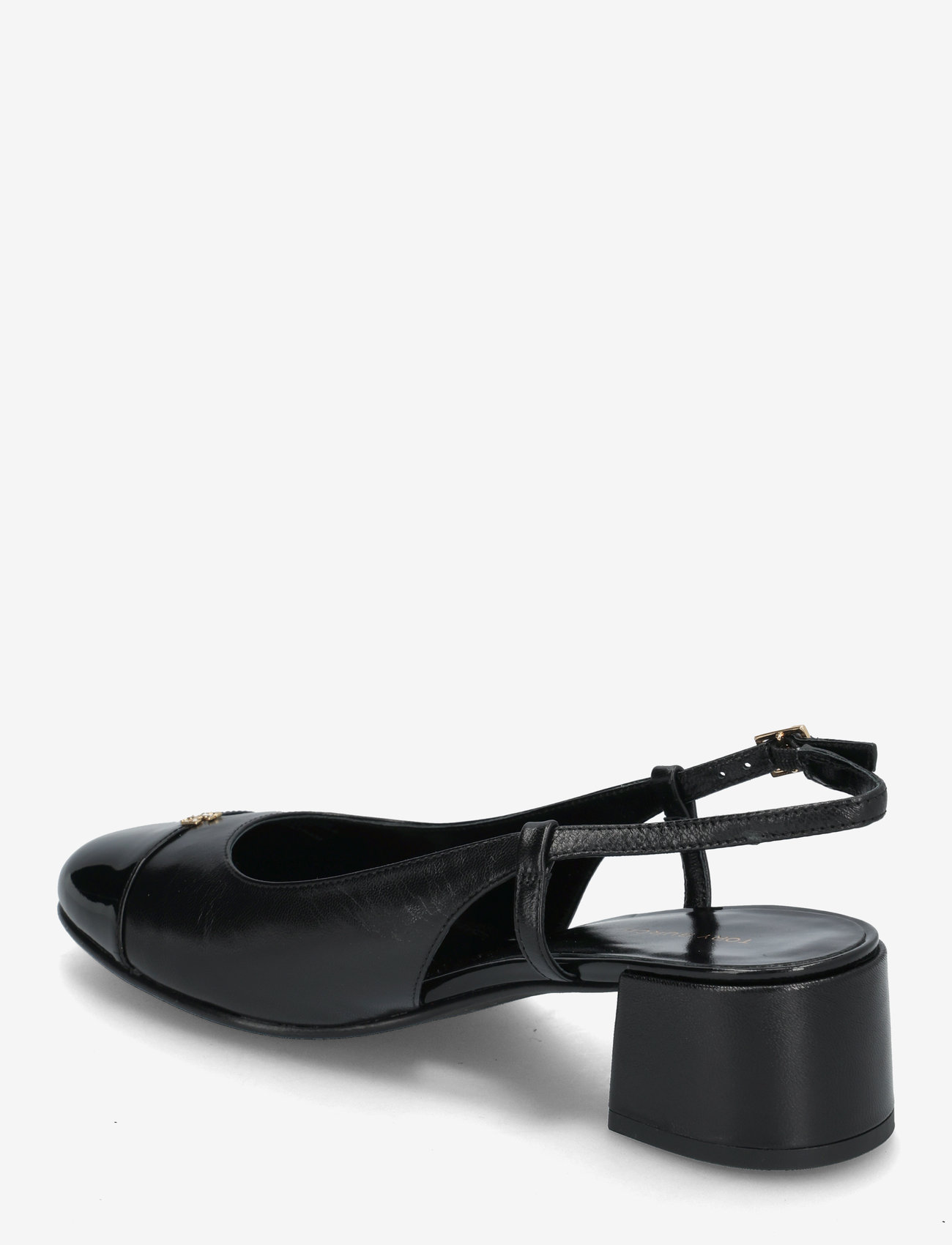 Tory Burch - CAP-TOE SLINGBACK 45MM - perfect black / perfect black - 2