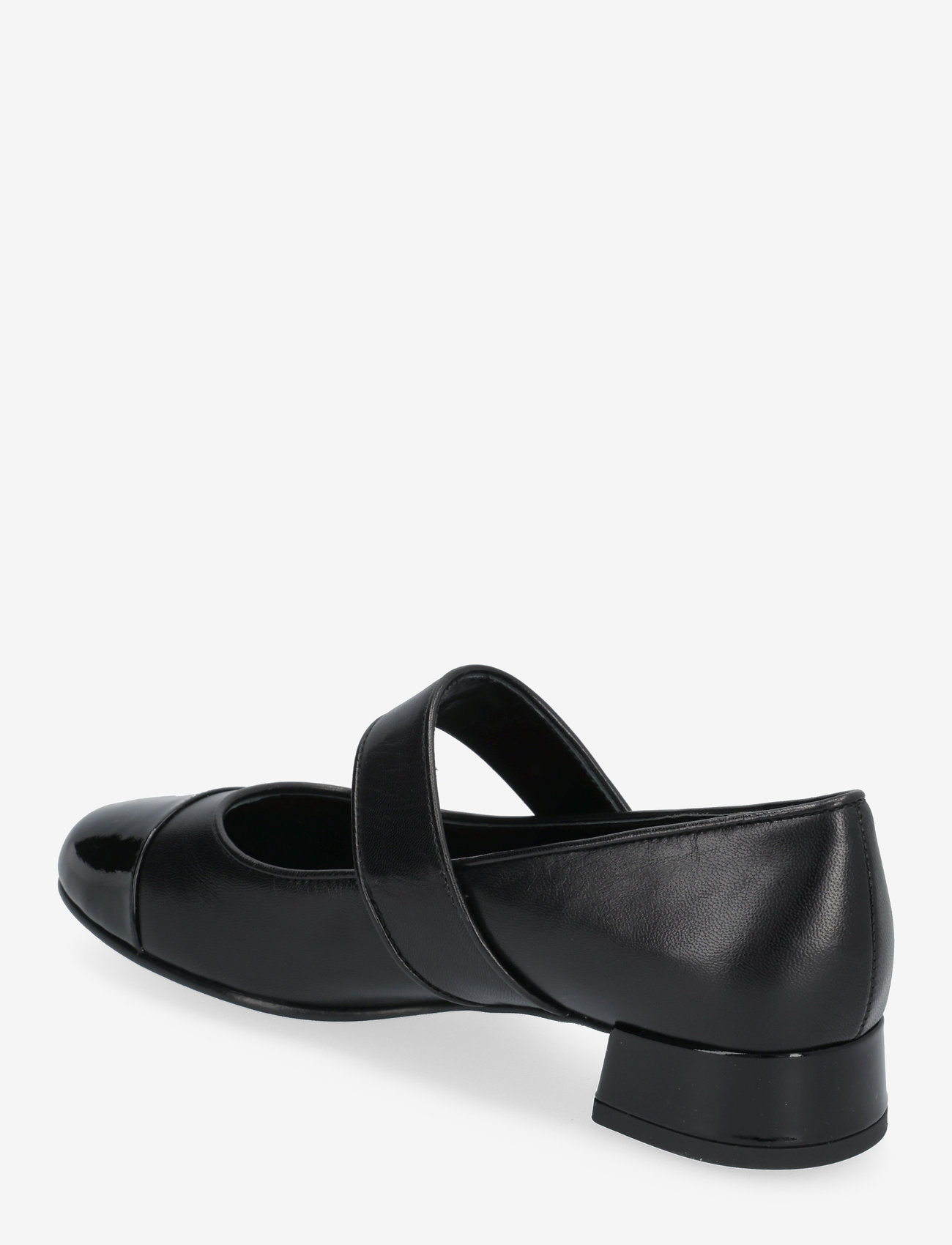 Tory Burch Cap-toe Mary Jane Heel Ballet 25mm (Perfect Black