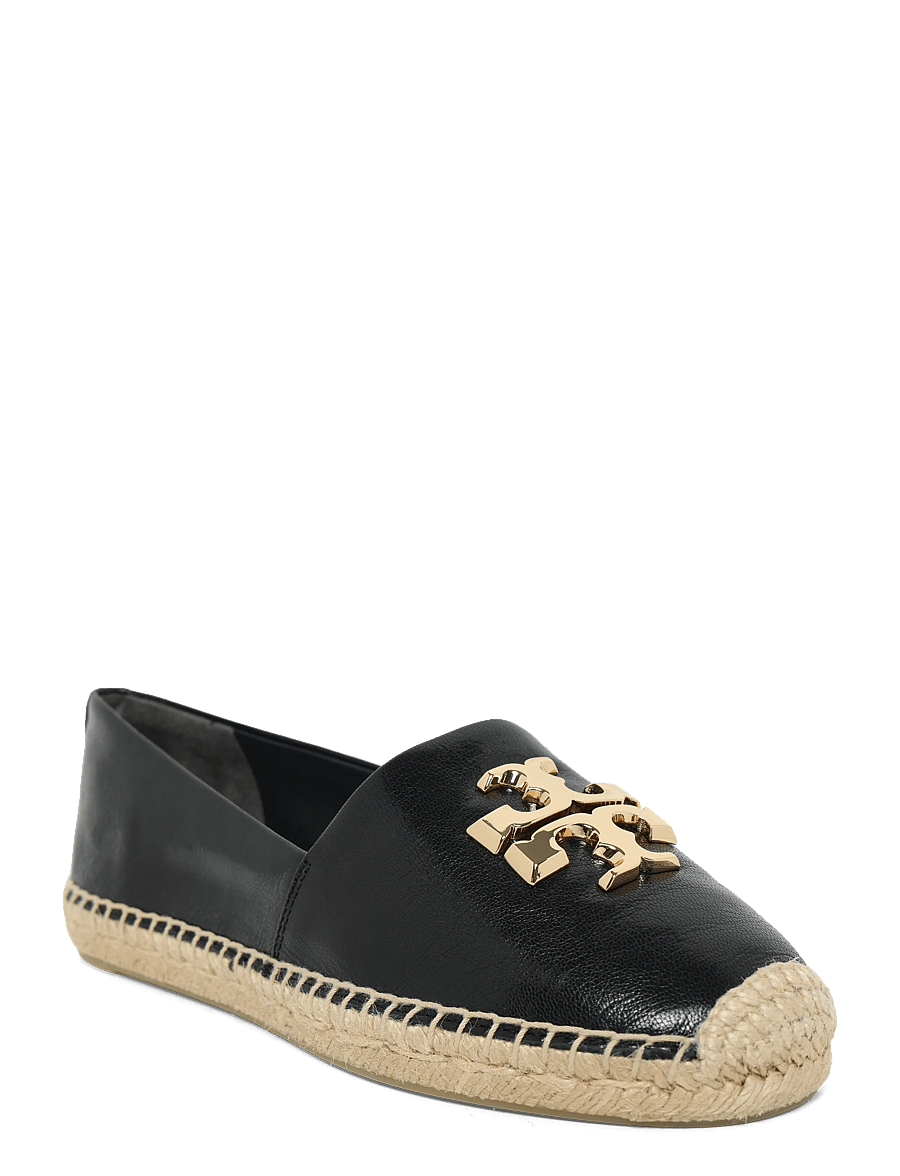 Tory Burch - ELEANOR ESPADRILLE - espadrilles - perfect black / gold - 0