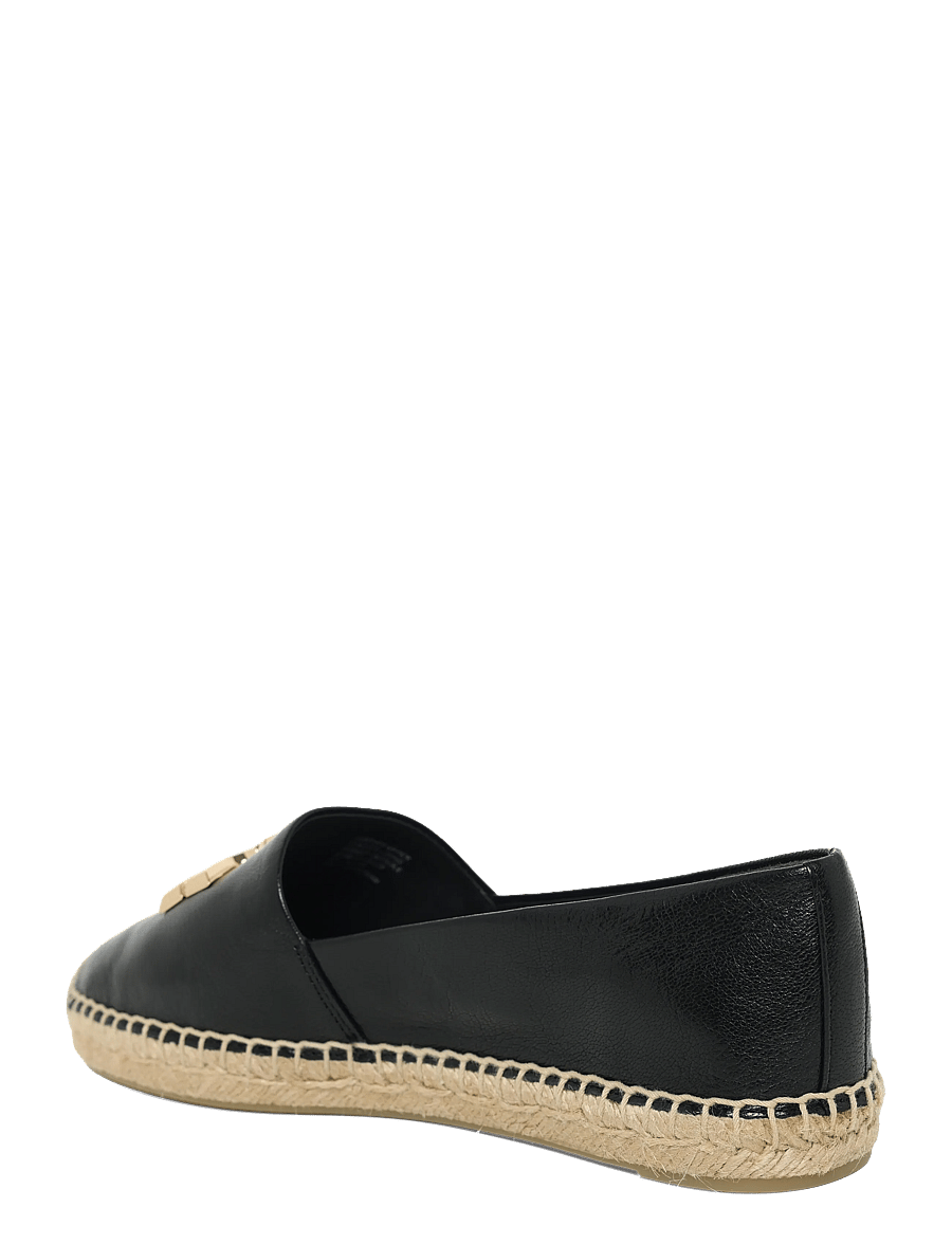 Tory Burch - ELEANOR ESPADRILLE - espadrilles - perfect black / gold - 1