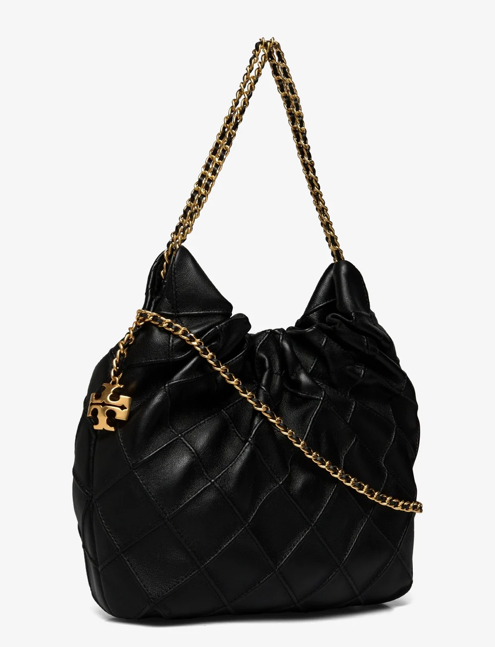 Tory Burch - Fleming Mini Hobo Bag - Īpaši notikumi - black - 2