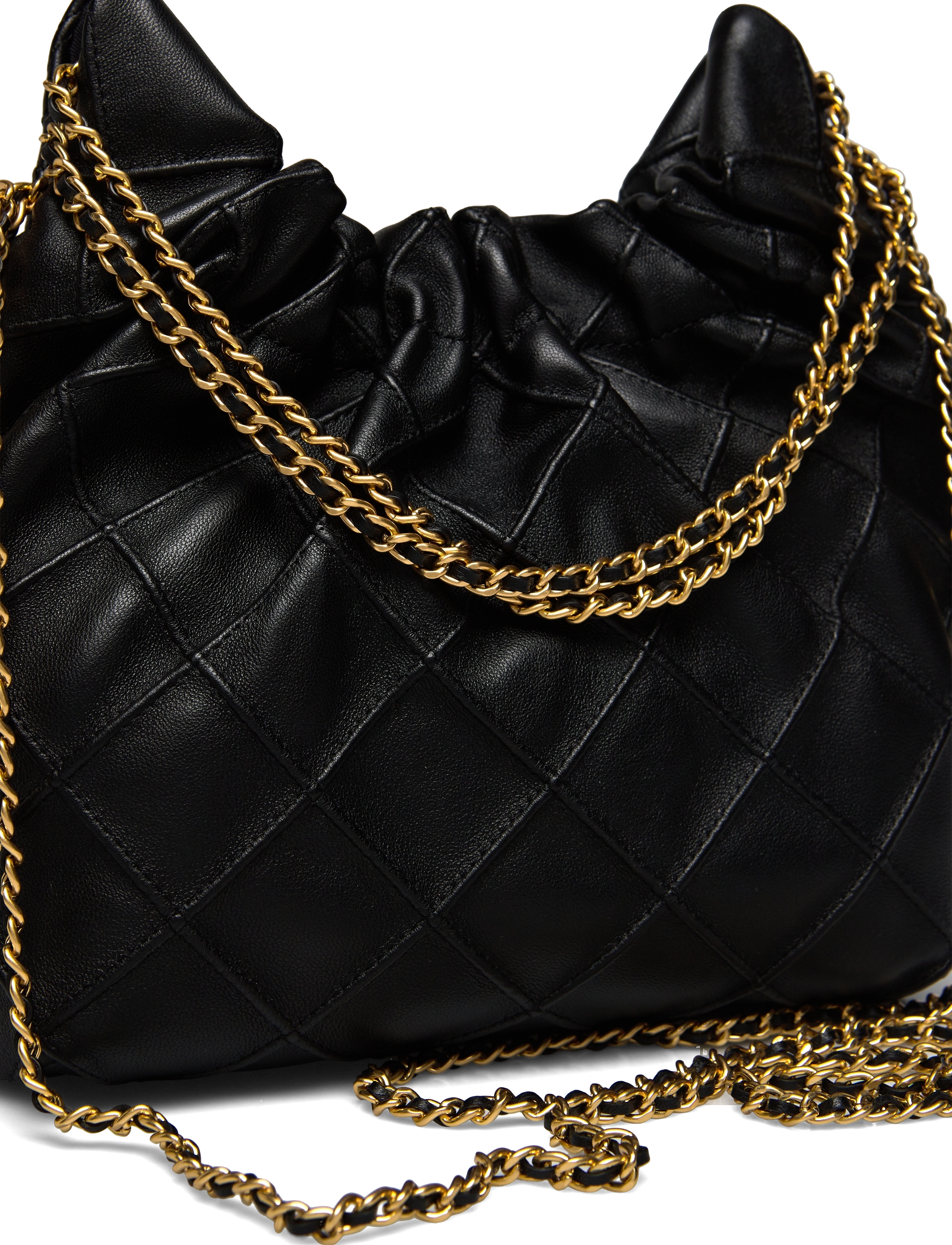 Tory Burch - Fleming Mini Hobo Bag - skuldertasker - black - 3