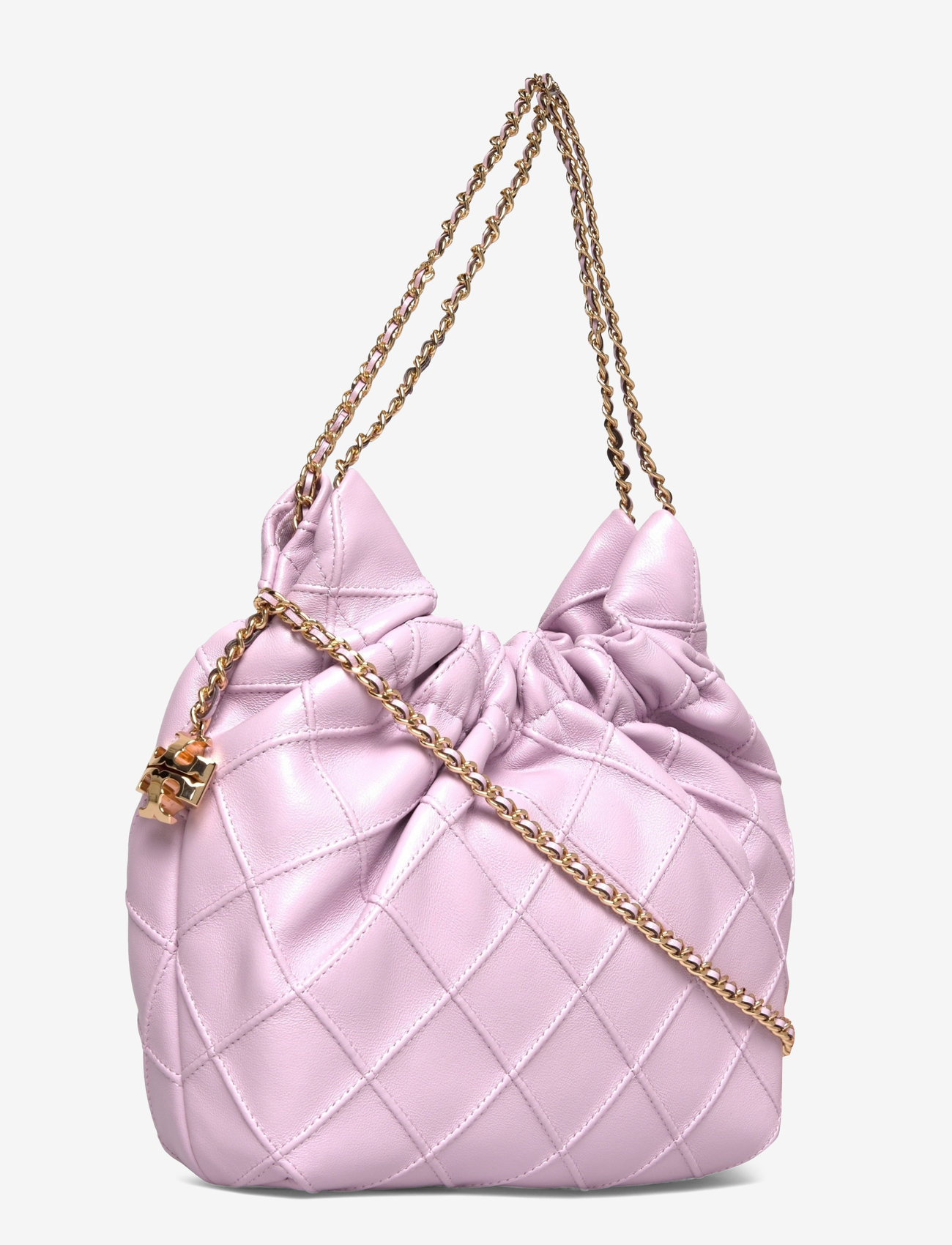 Tory Burch - Fleming Mini Hobo Bag - party wear at outlet prices - pale purple - 2