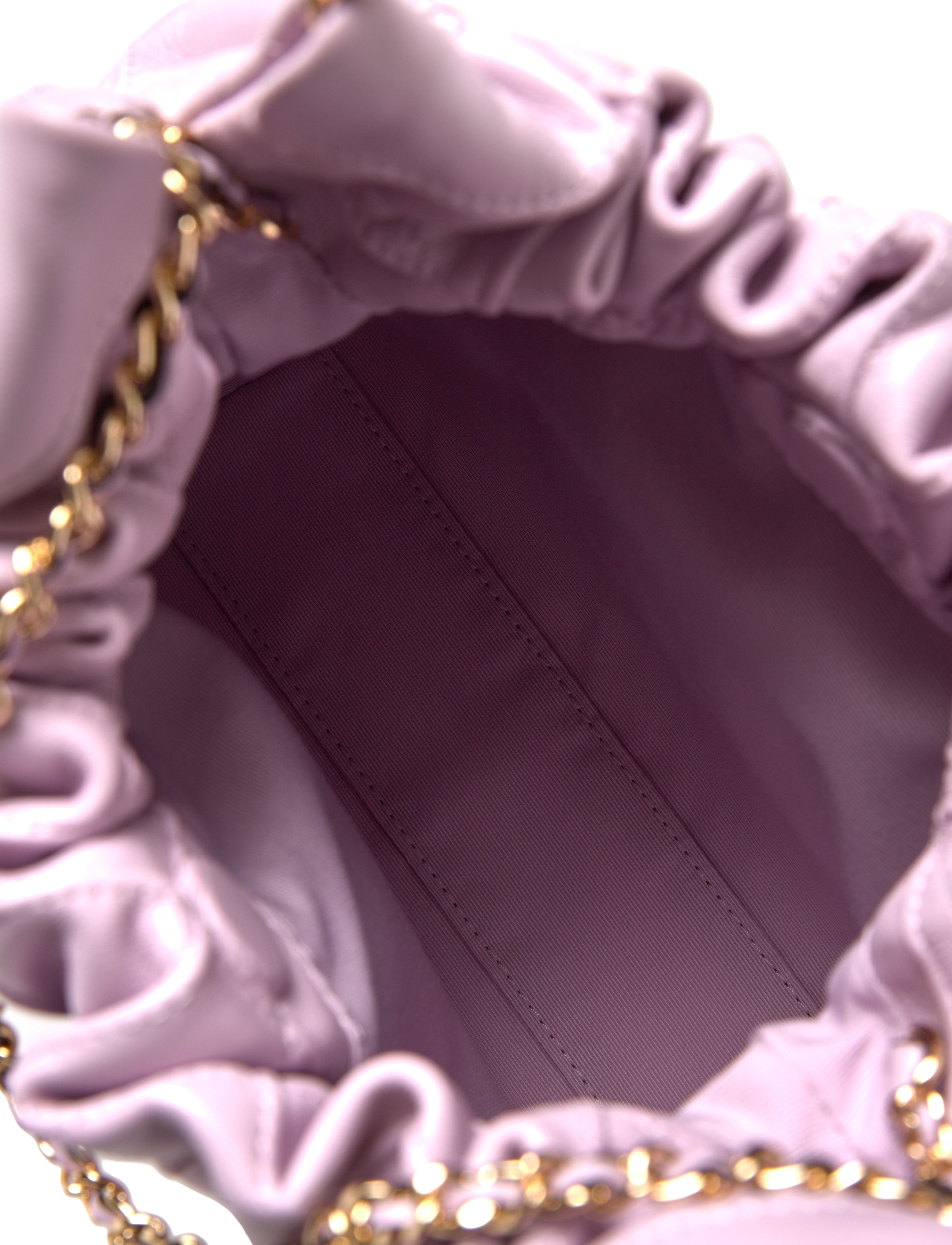 Tory Burch - Fleming Mini Hobo Bag - pale purple - 4