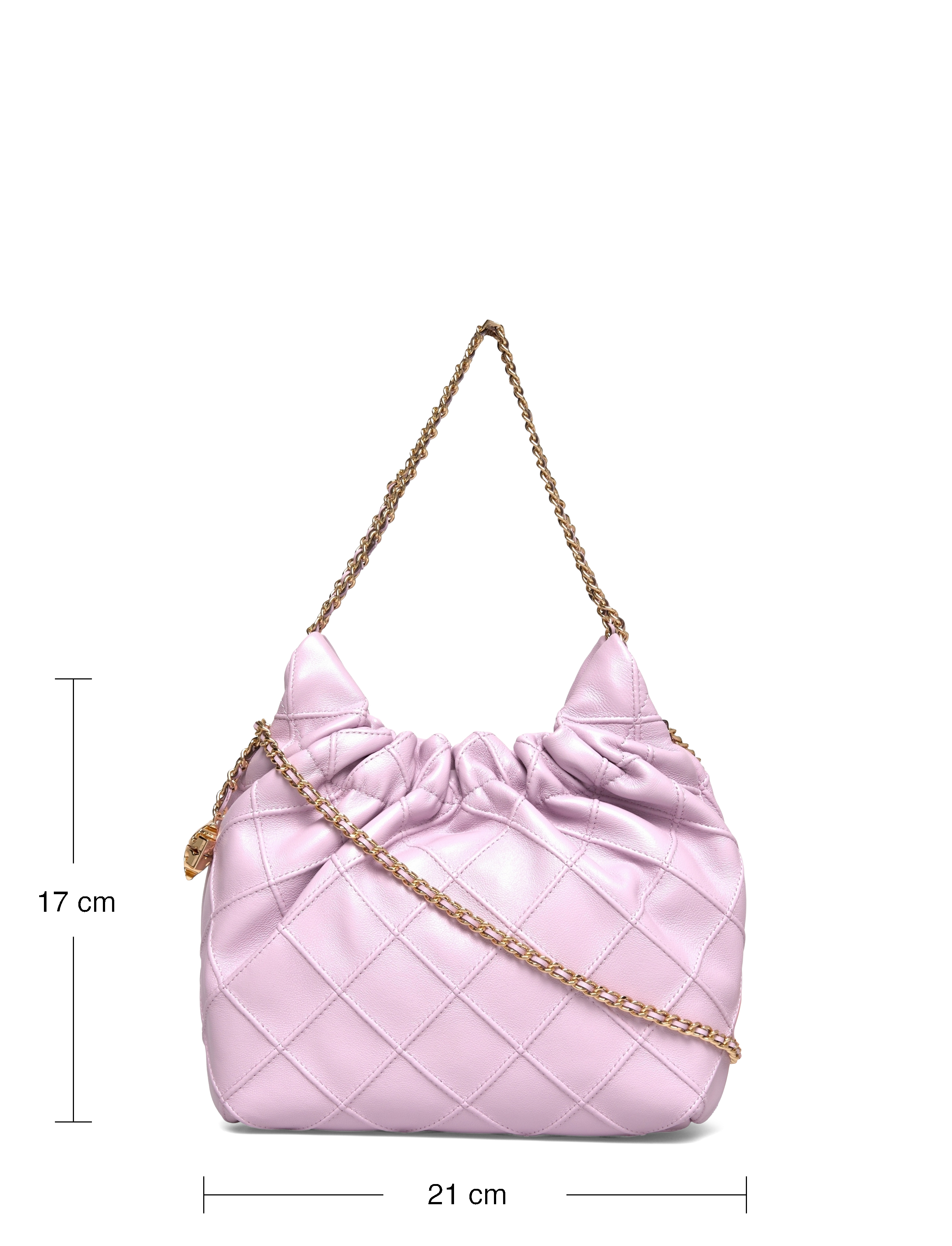 Tory Burch - Fleming Mini Hobo Bag - pale purple - 5