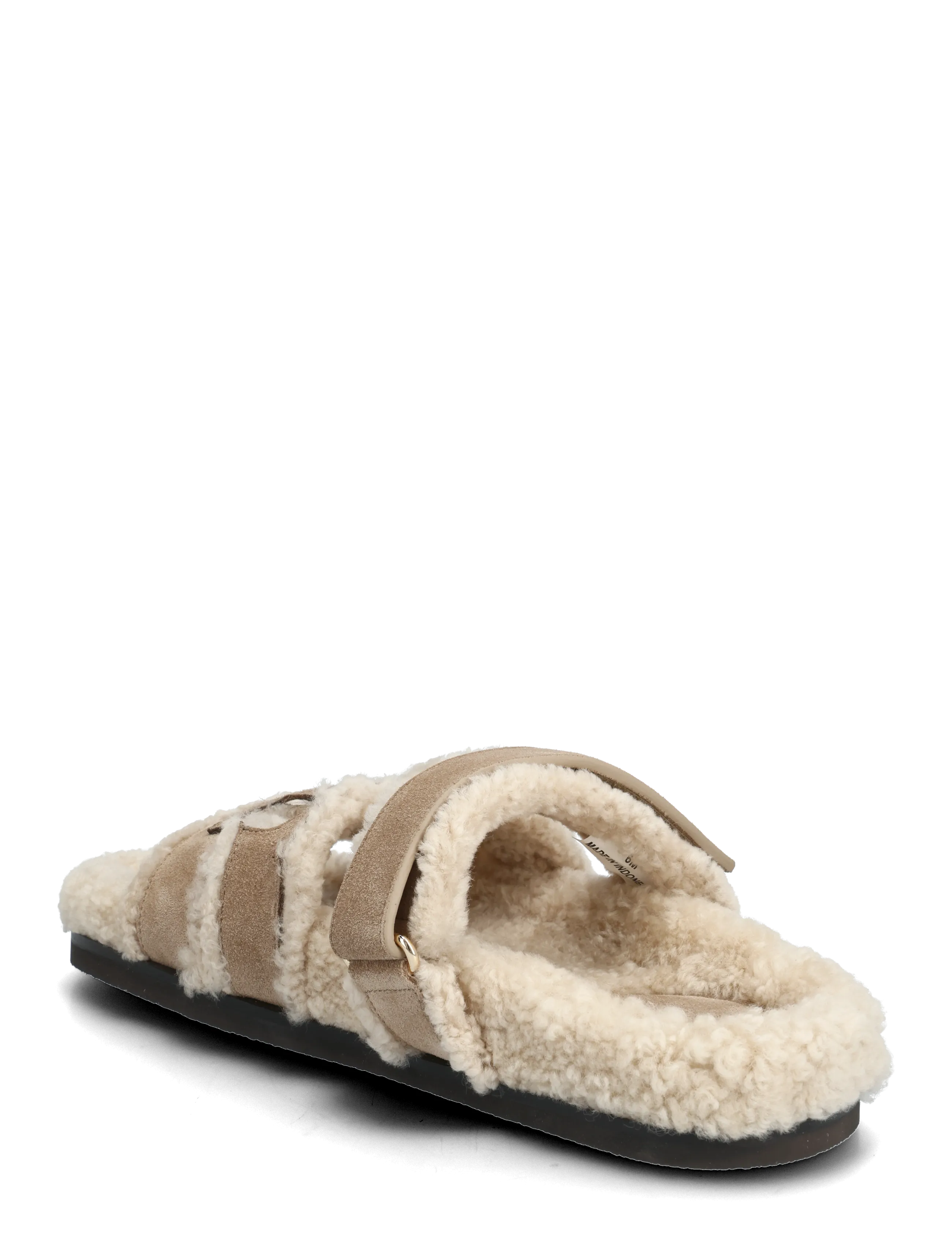 Tory Burch - INES SHEARLING SPORT SLIDE - kvinder - noisette / taupe - 2