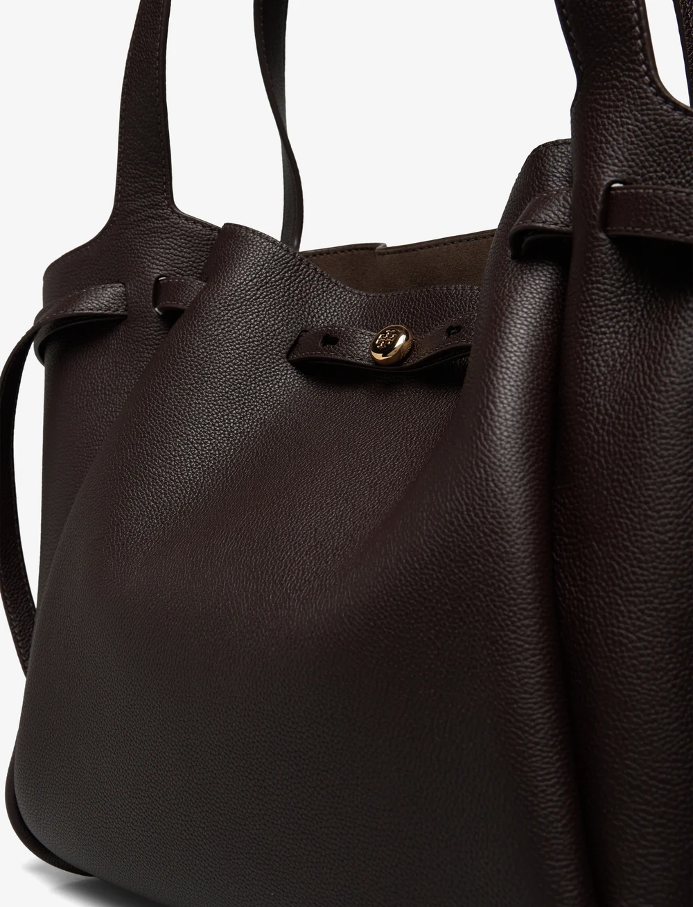 Tory Burch - Romy Tote - shoppere - deep brown - 3