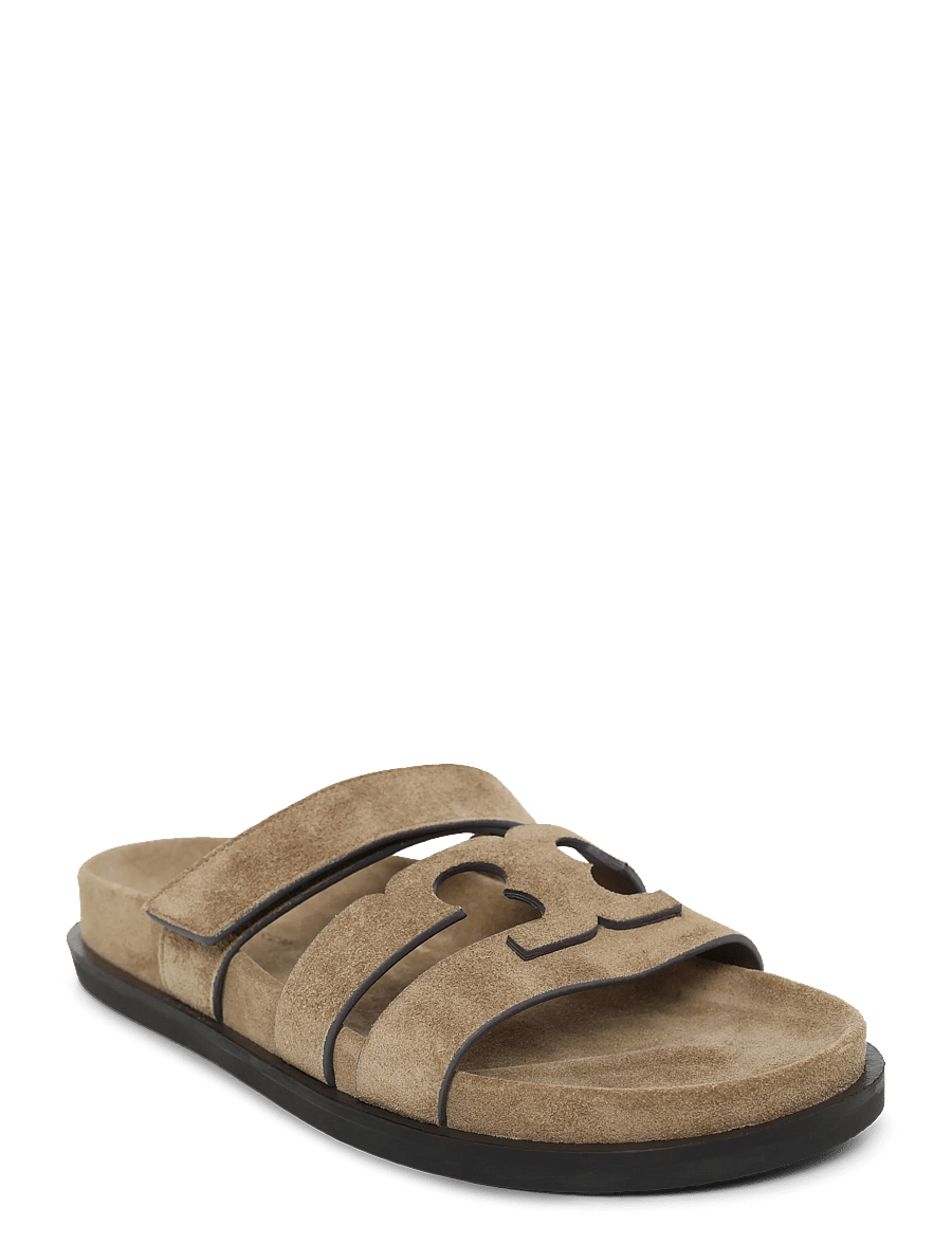 Tory Burch - INES SPORT SLIDE - flate sandaler - river rock - 0