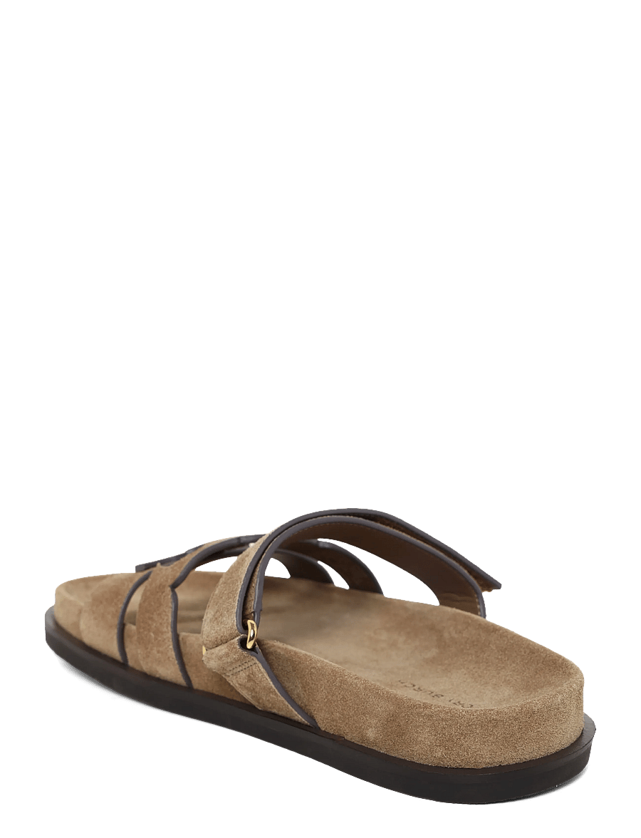 Tory Burch - INES SPORT SLIDE - flate sandaler - river rock - 1