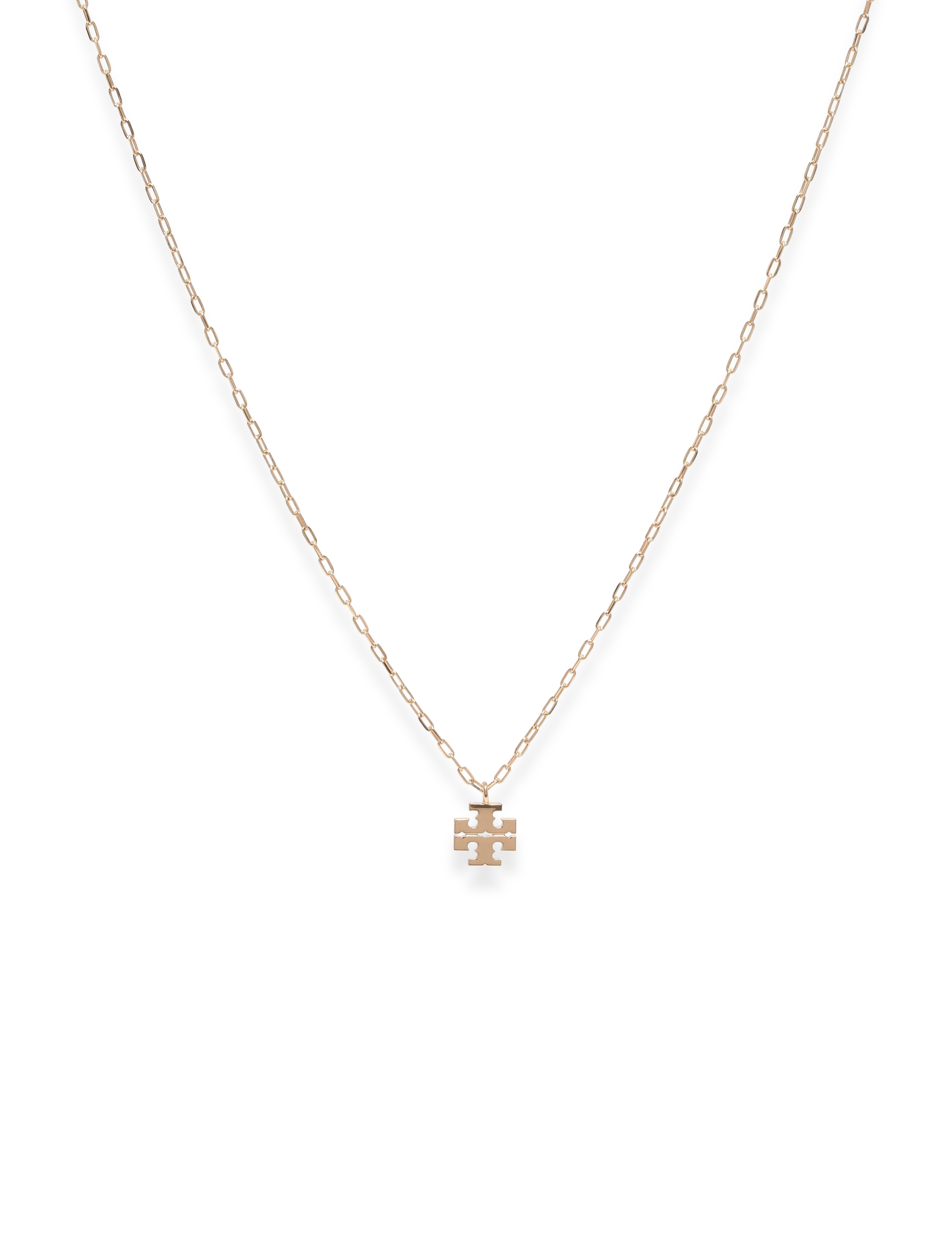 Tory Burch Kira Pendant Necklace - Festtøj - TORY GOLD / gold