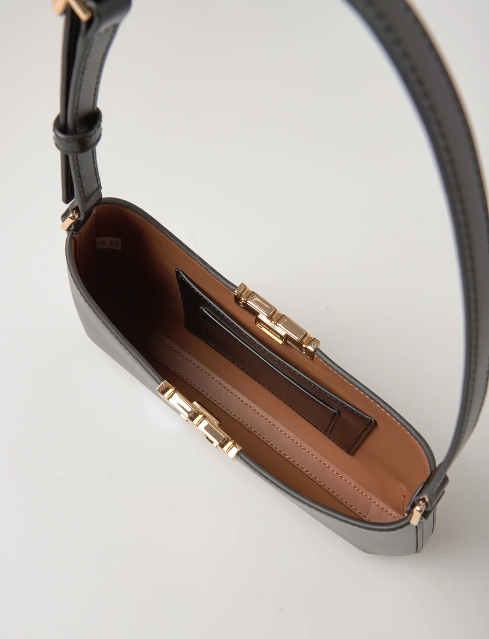 Tory Burch - Eleanor Slim Shoulder Bag - særlige begivenheder - black - 4