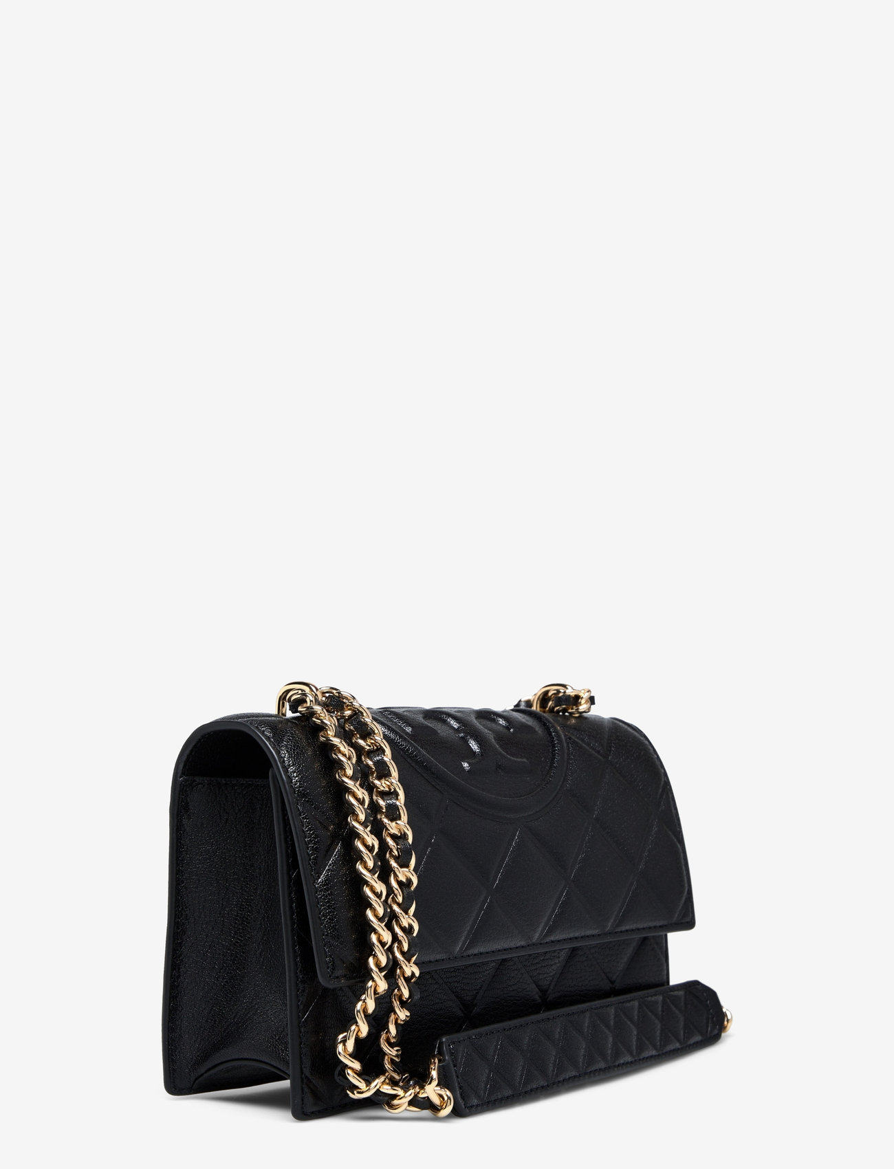 Tory Burch - Fleming Small Convertible Shoulder Bag - crossbody bags - black - 2