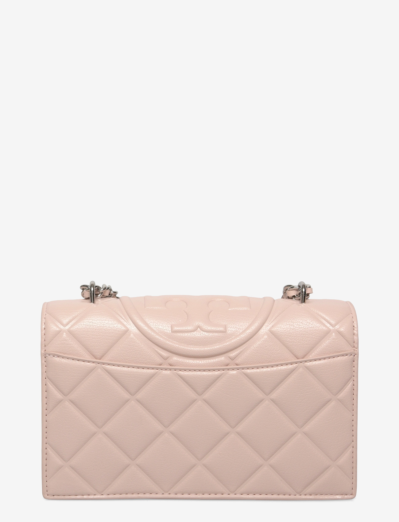 Tory Burch - Fleming Small Convertible Shoulder Bag - crossbody bags - soft pink - 1