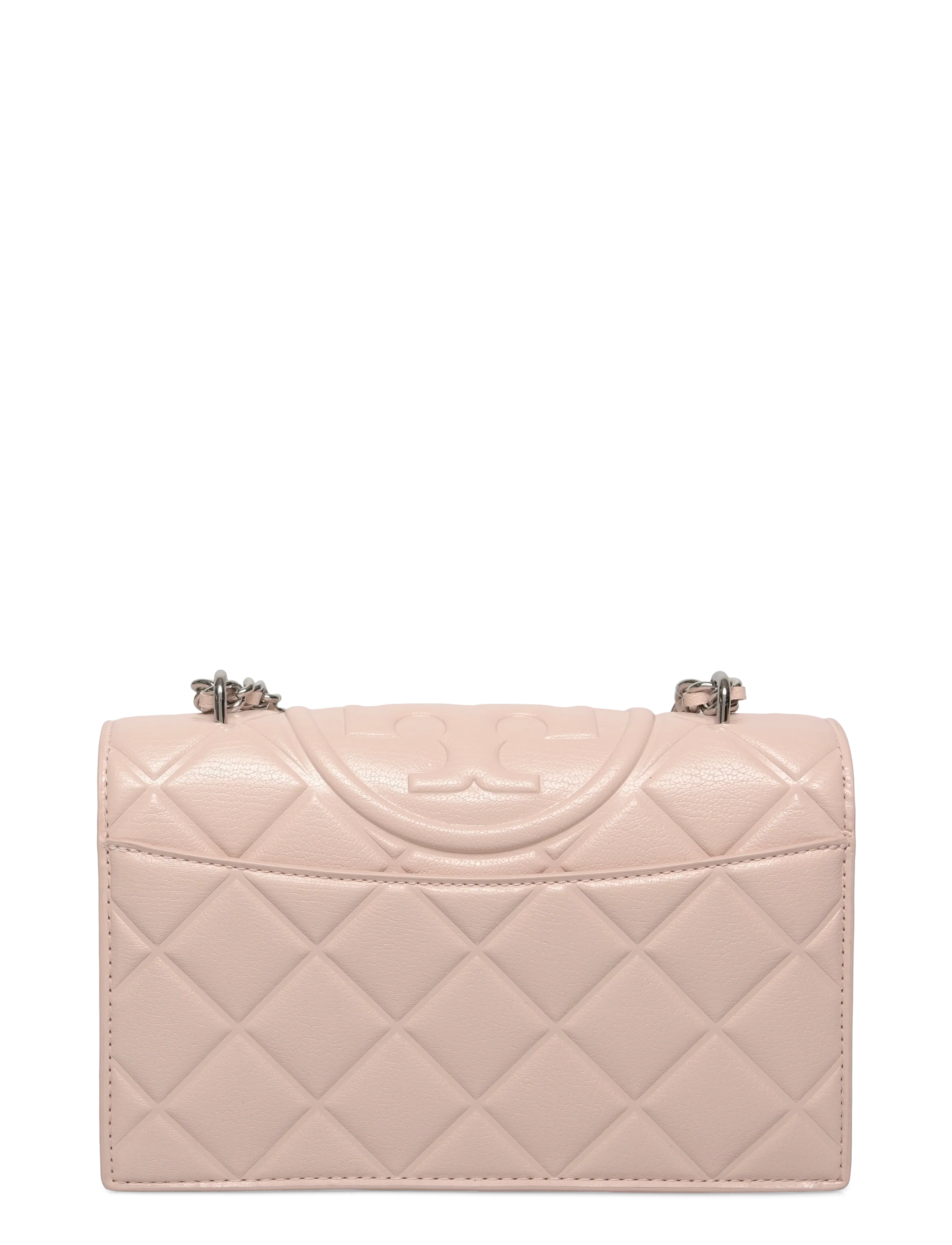 Tory Burch - Fleming Small Convertible Shoulder Bag - soft pink - 1