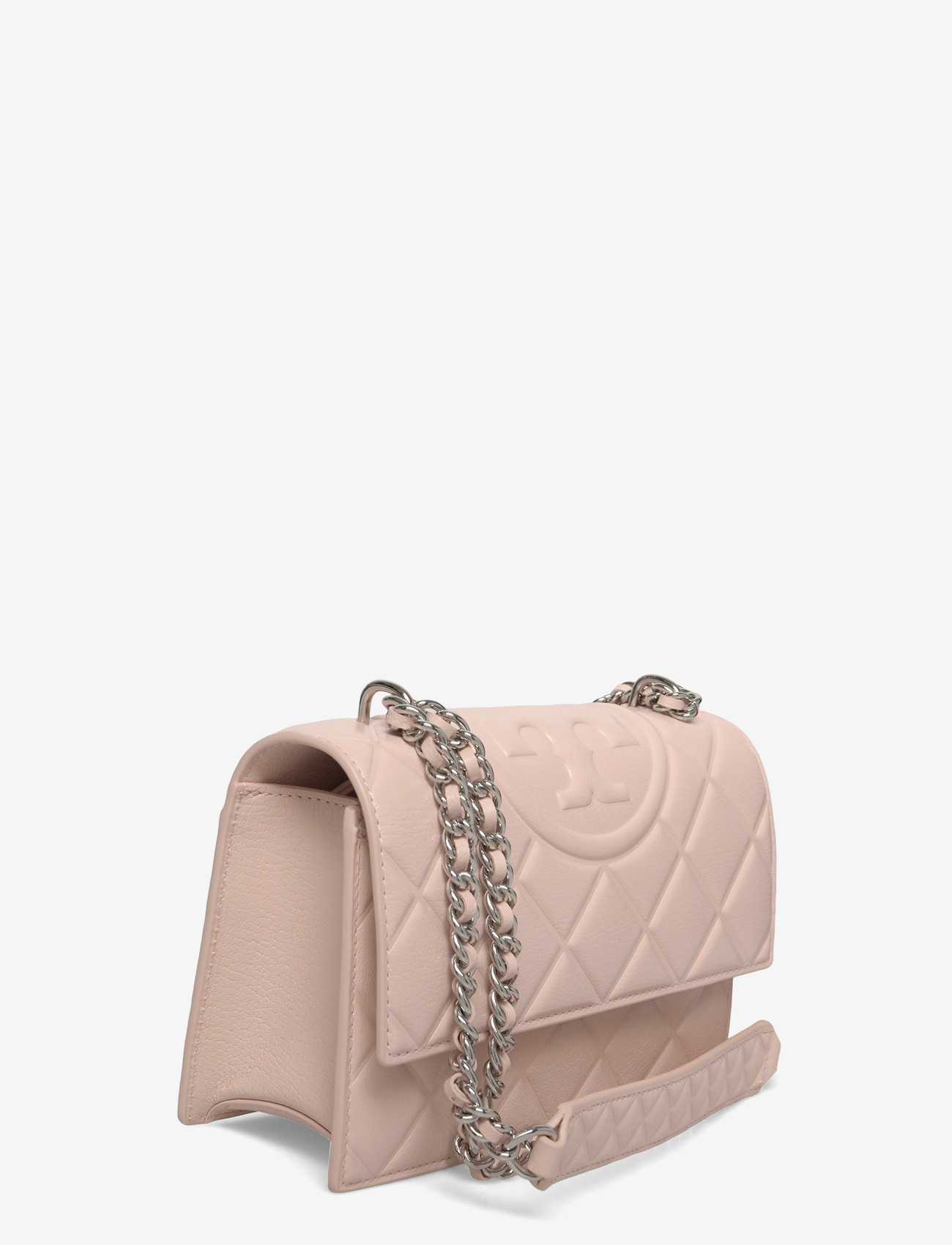 Tory Burch - Fleming Small Convertible Shoulder Bag - crossbody bags - soft pink - 2