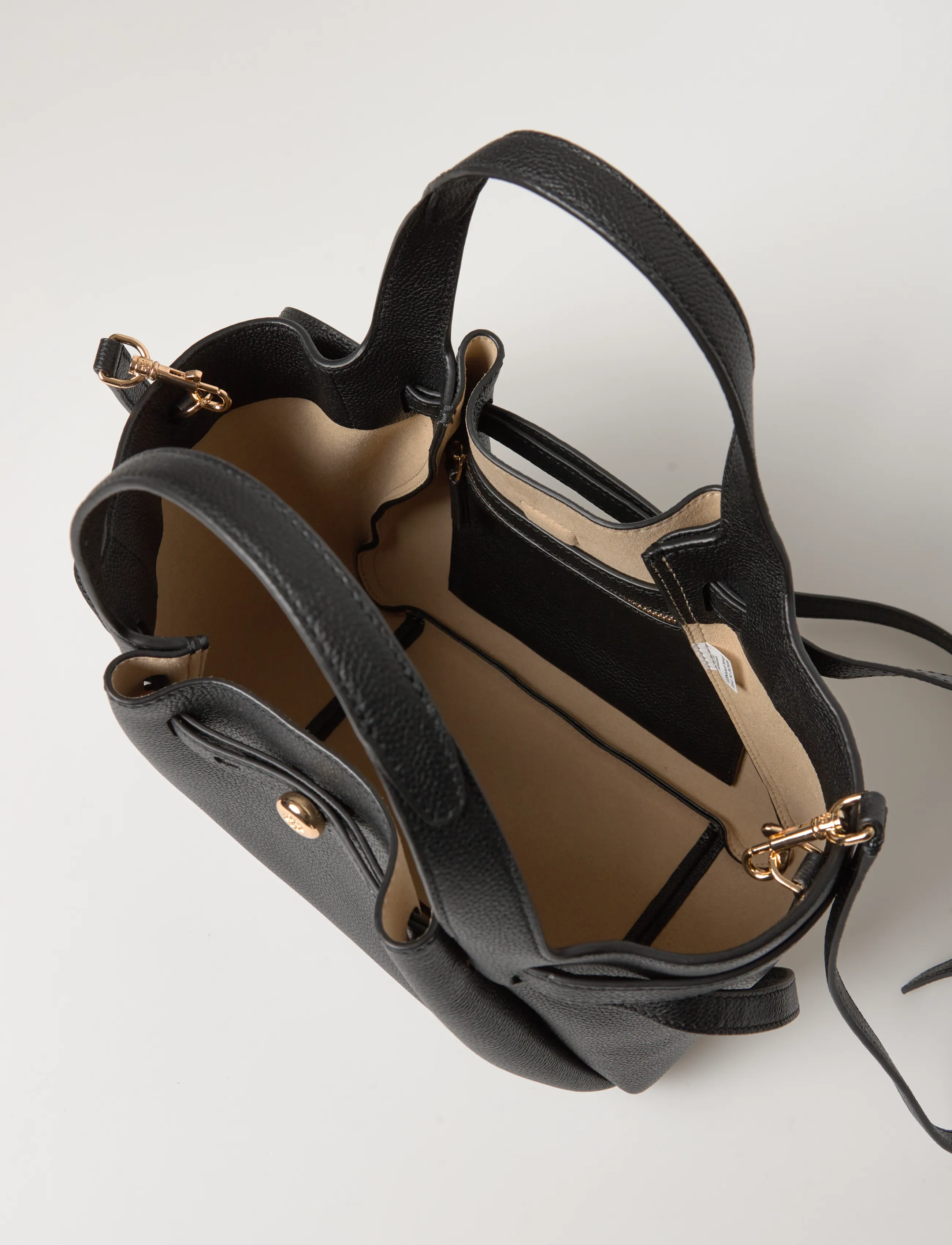 Tory Burch - Romy Small Tote - pirkinių krepšiai - black - 4