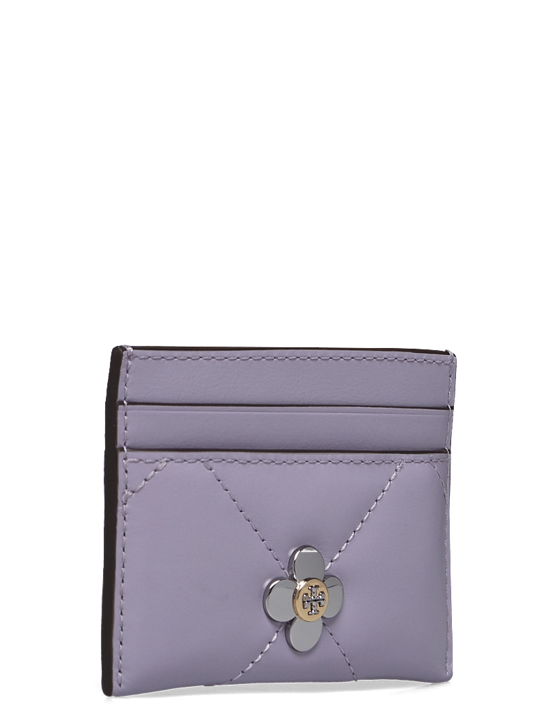 Tory Burch - Kira Clover Diamond Quilt Card Case - lompakot - purple heather - 2
