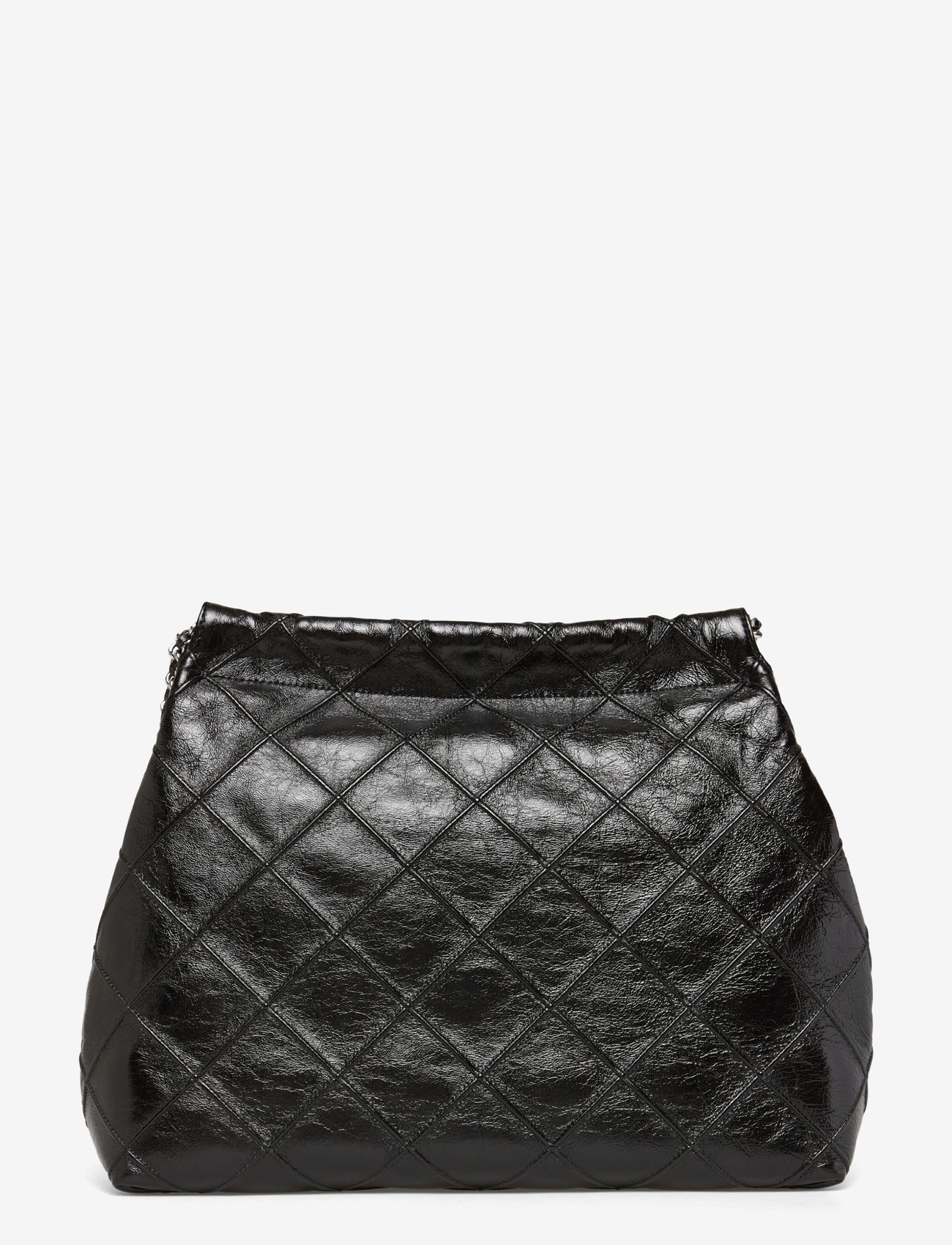 Tory Burch - Fleming Distressed Hobo Bag - väskor - black - 1