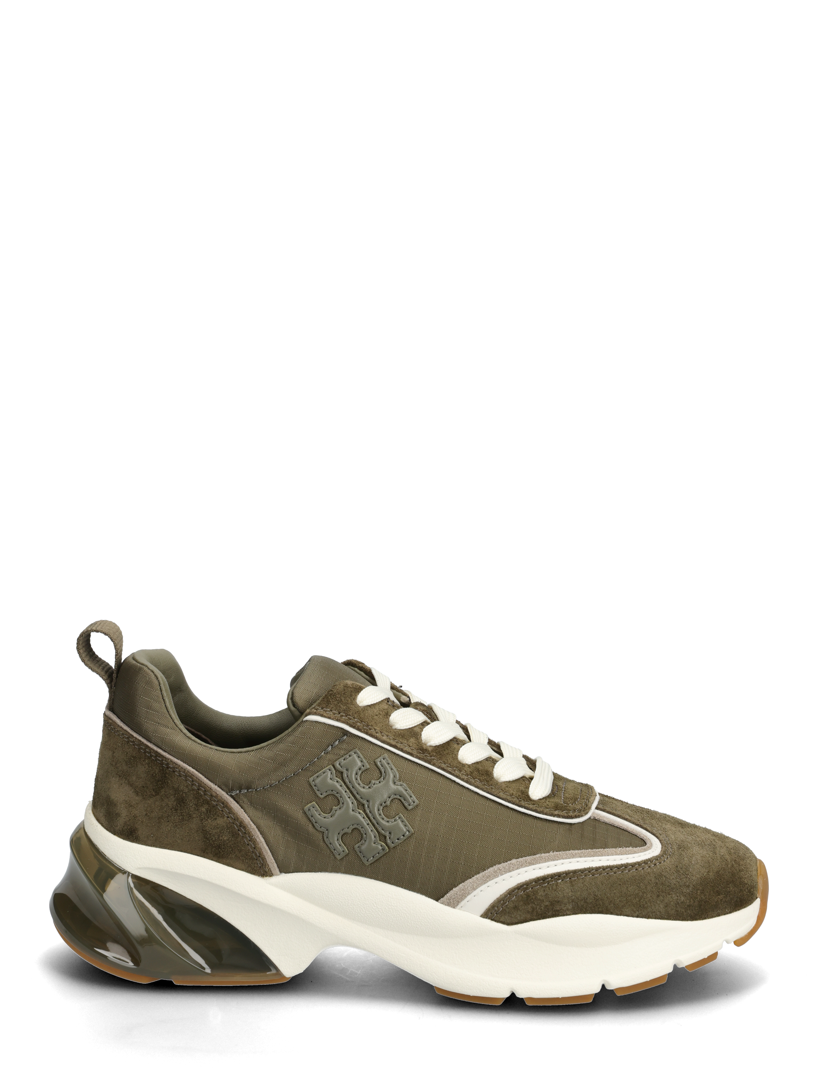 Tory Burch - GOOD LUCK BUBBLE TRAINER - lave sneakers - dark olive / dark olive/ aneto - 1