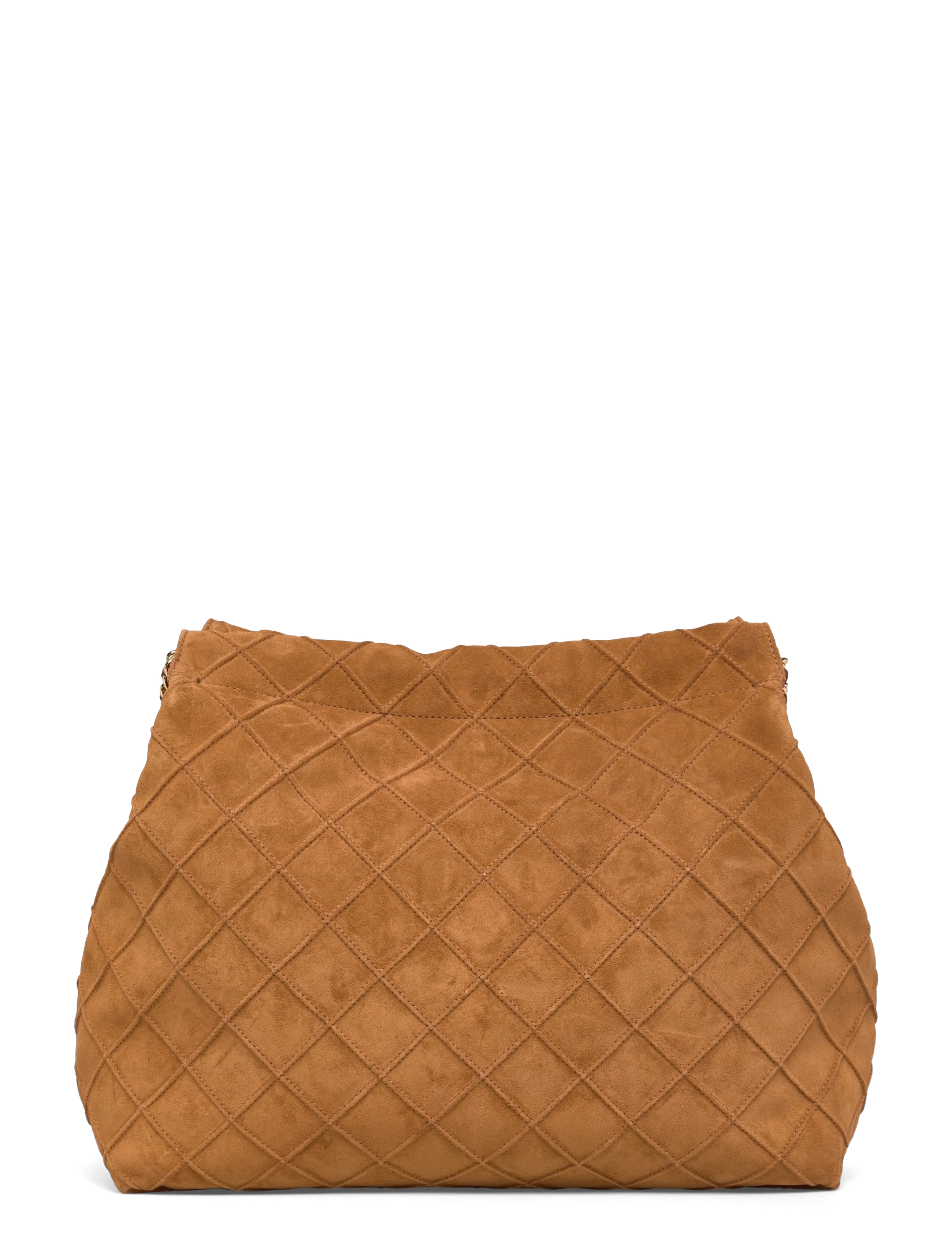 Tory Burch - Fleming Suede Hobo Bag - fyrir sérstaka viðburði - chicory brown - 1