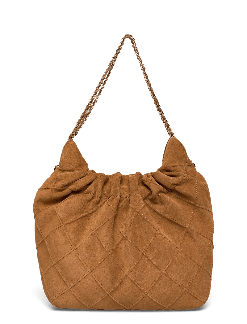 Tory Burch - Fleming Suede Mini Hobo Bag - speciella tillfällen - chicory brown - 1