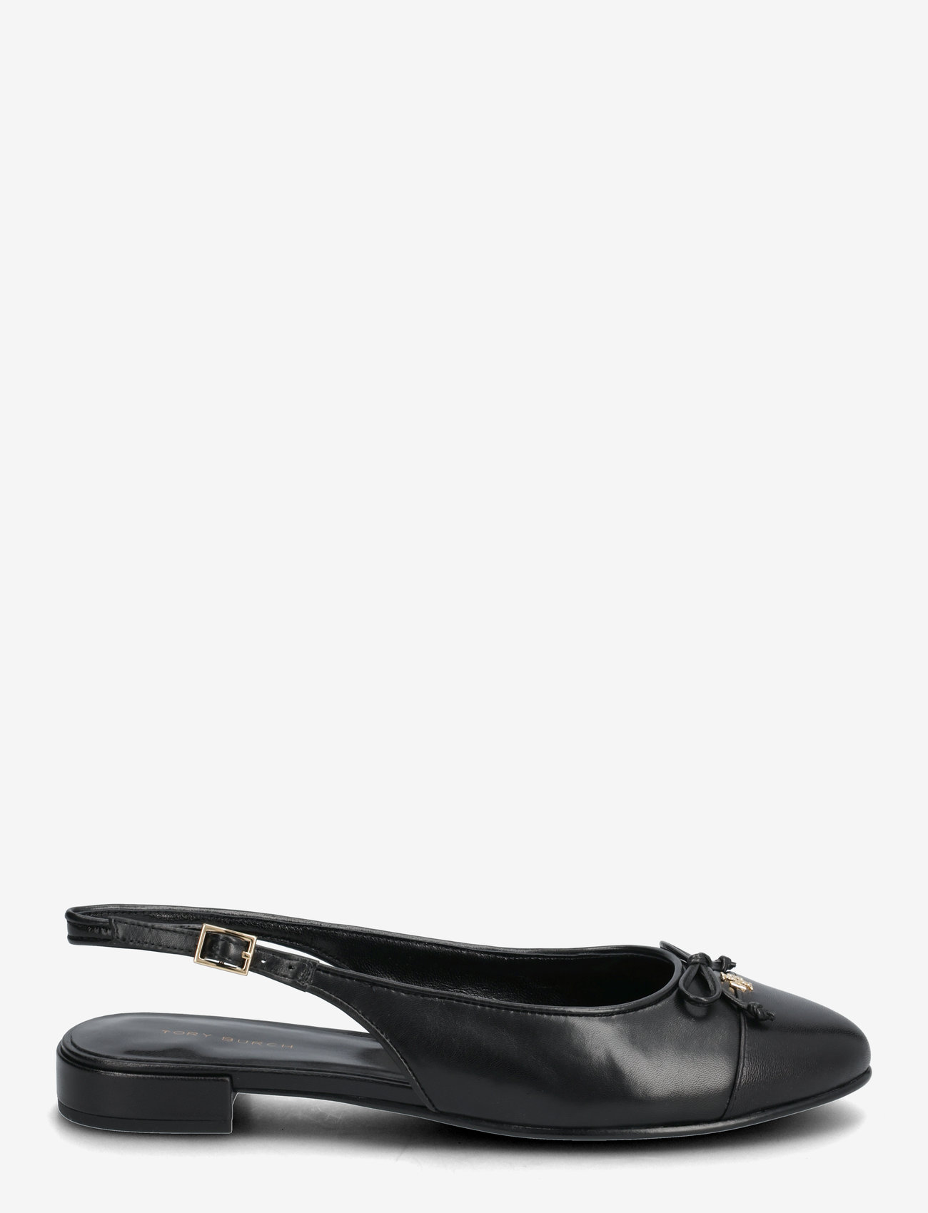Tory Burch - CAP-TOE SLINGBACK BALLET - slingbacks - perfect black / perfect black - 1