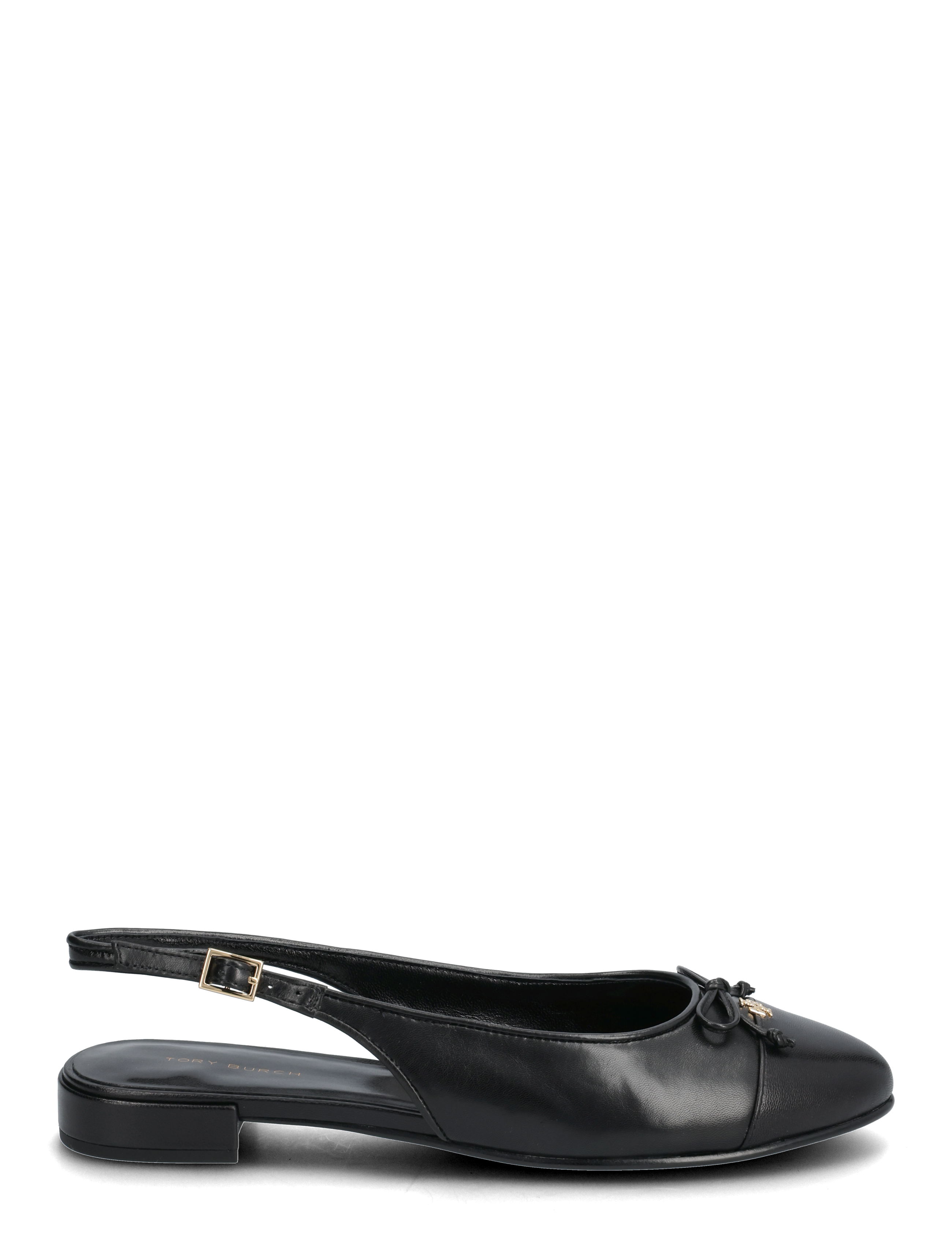 Tory Burch - CAP-TOE SLINGBACK BALLET - slingbacks - perfect black / perfect black - 1