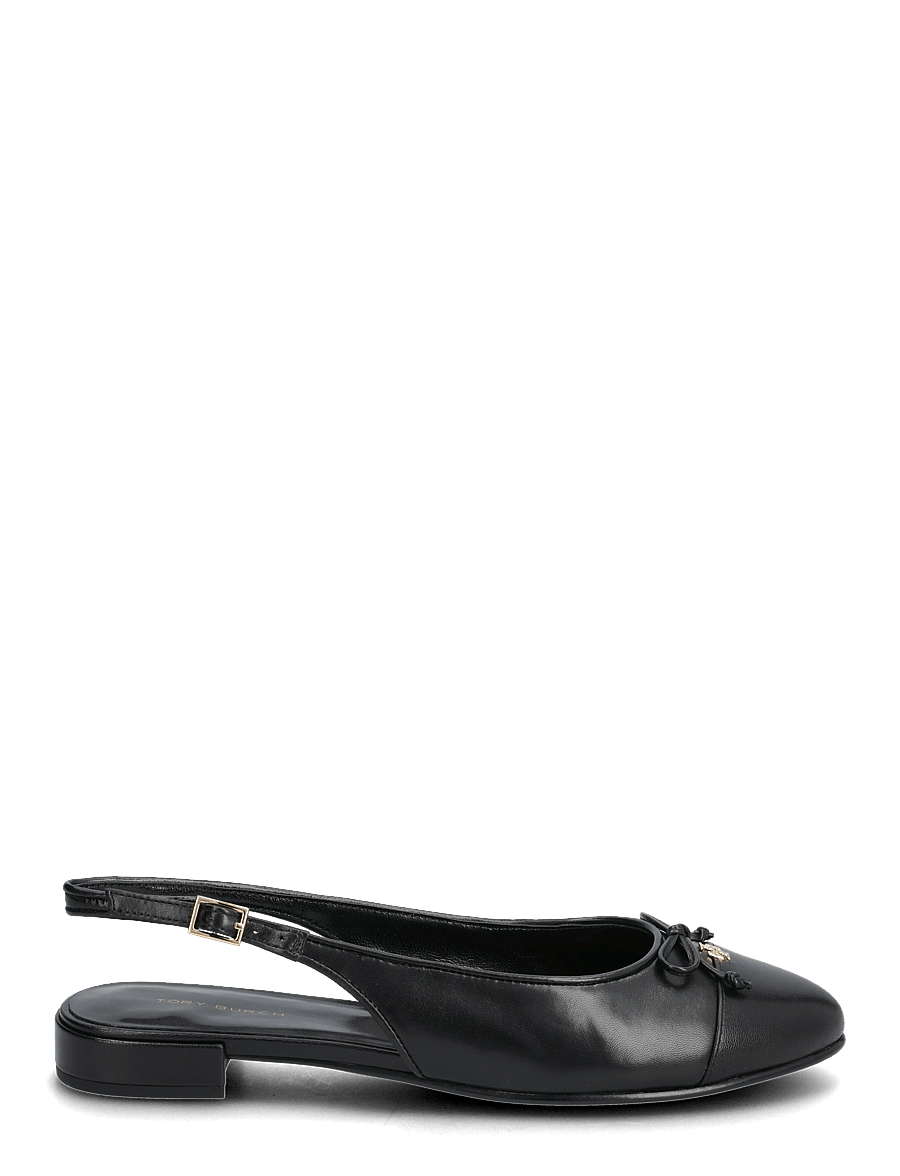 Tory Burch - CAP-TOE SLINGBACK BALLET - besondere anlässe - perfect black / perfect black - 1