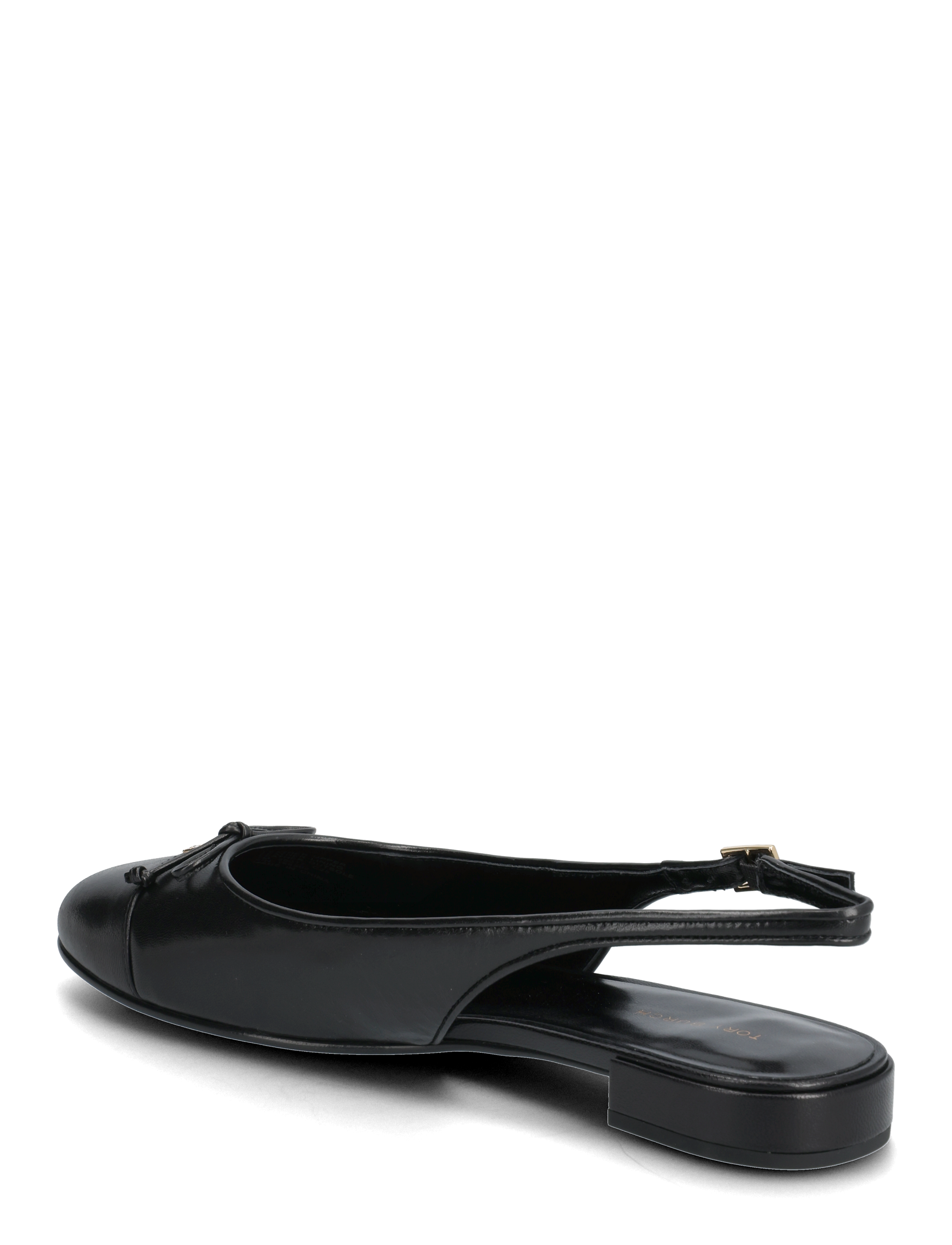 Tory Burch - CAP-TOE SLINGBACK BALLET - slingbacks - perfect black / perfect black - 2