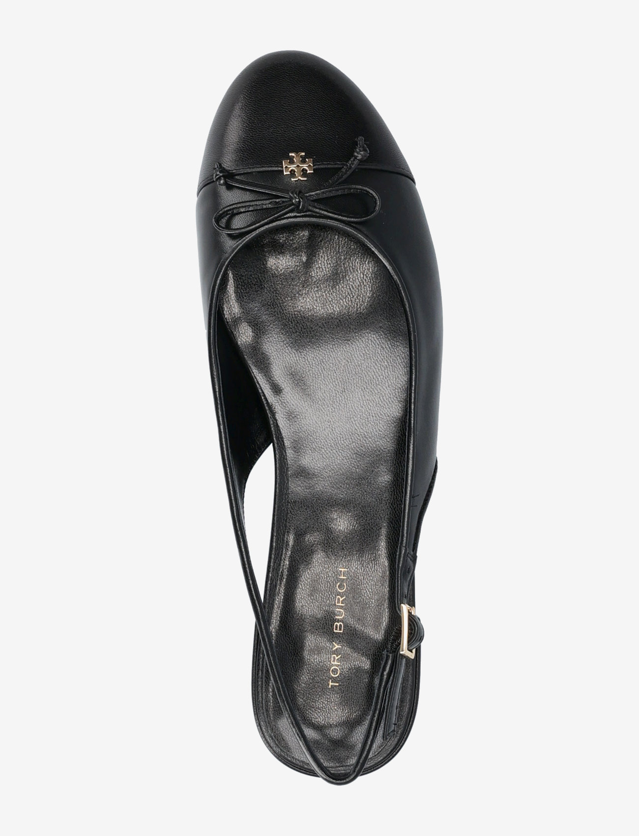 Tory Burch - CAP-TOE SLINGBACK BALLET - slingbacks - perfect black / perfect black - 3